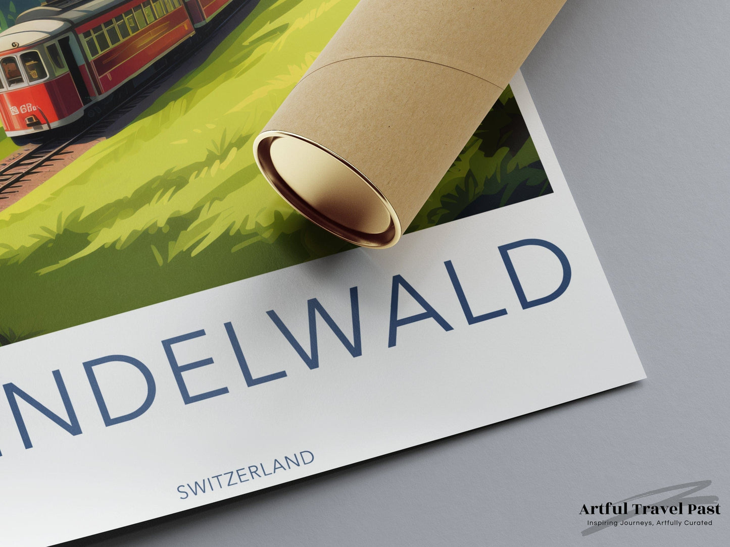 Grindelwald Poster - Switzerland Wall Art