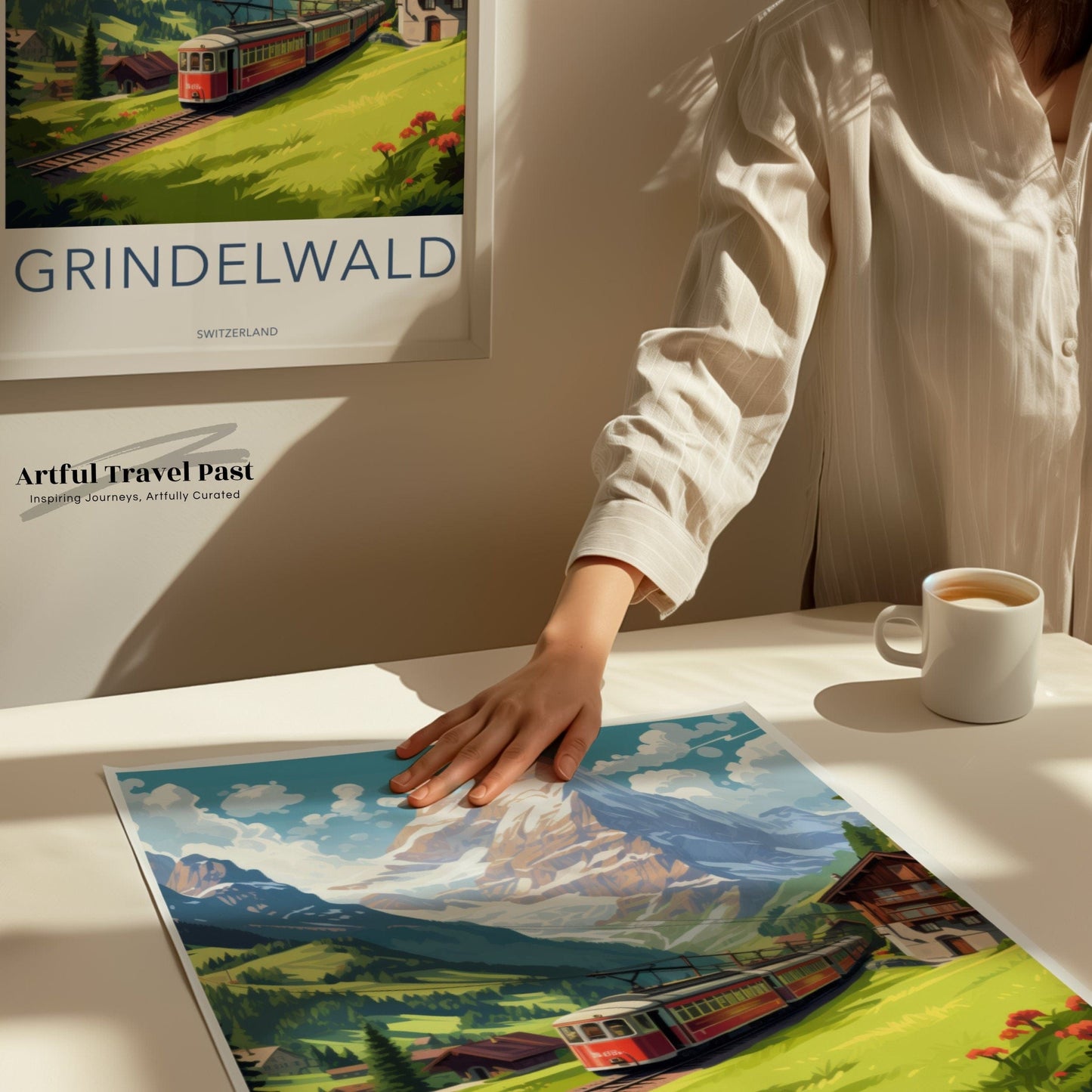 Grindelwald Poster - Switzerland Wall Art