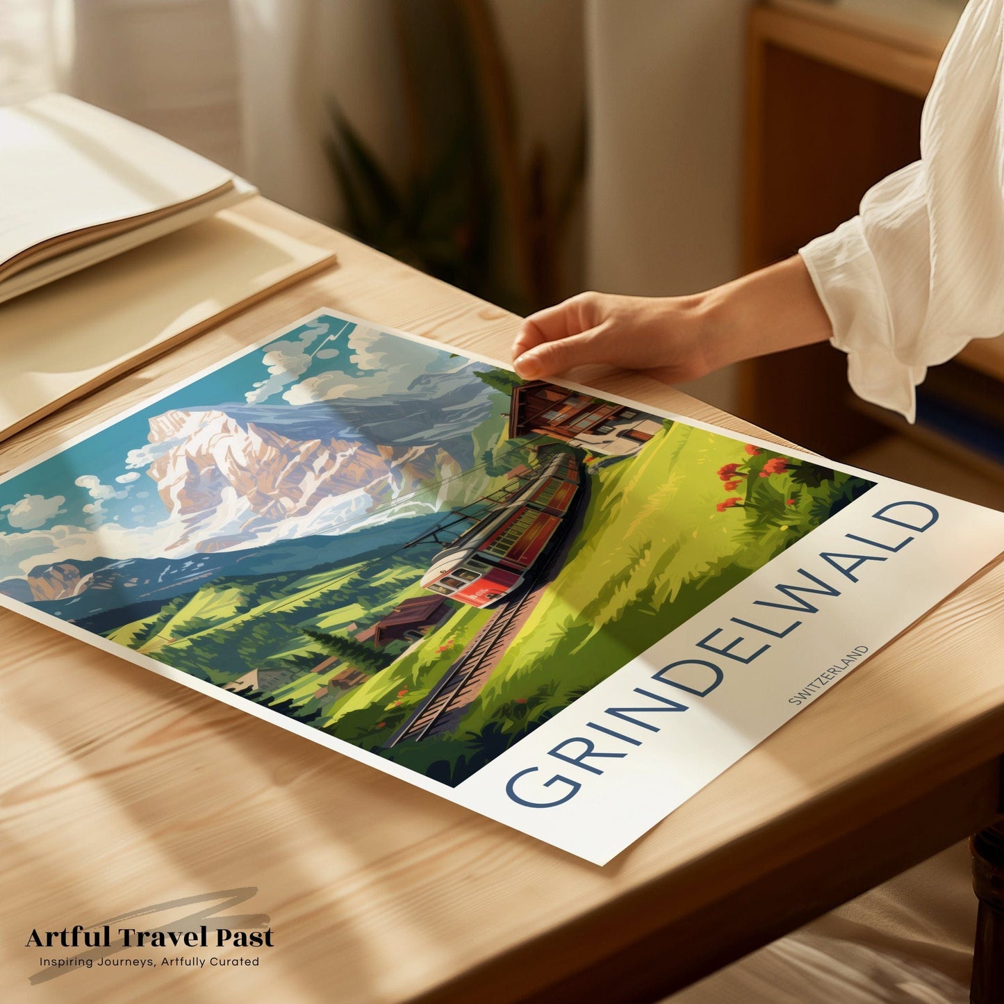 Grindelwald Poster - Switzerland Wall Art