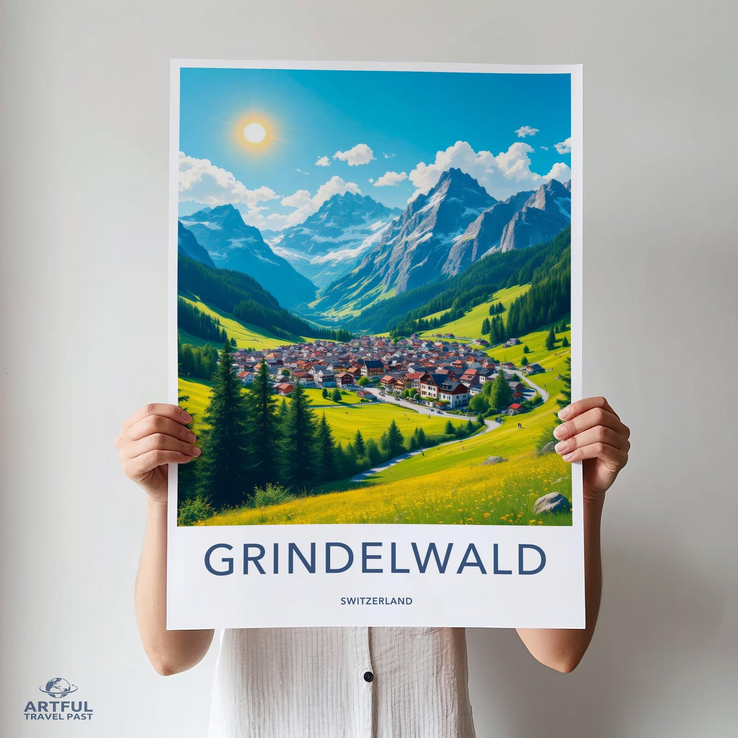 Grindelwald Switzerland Poster