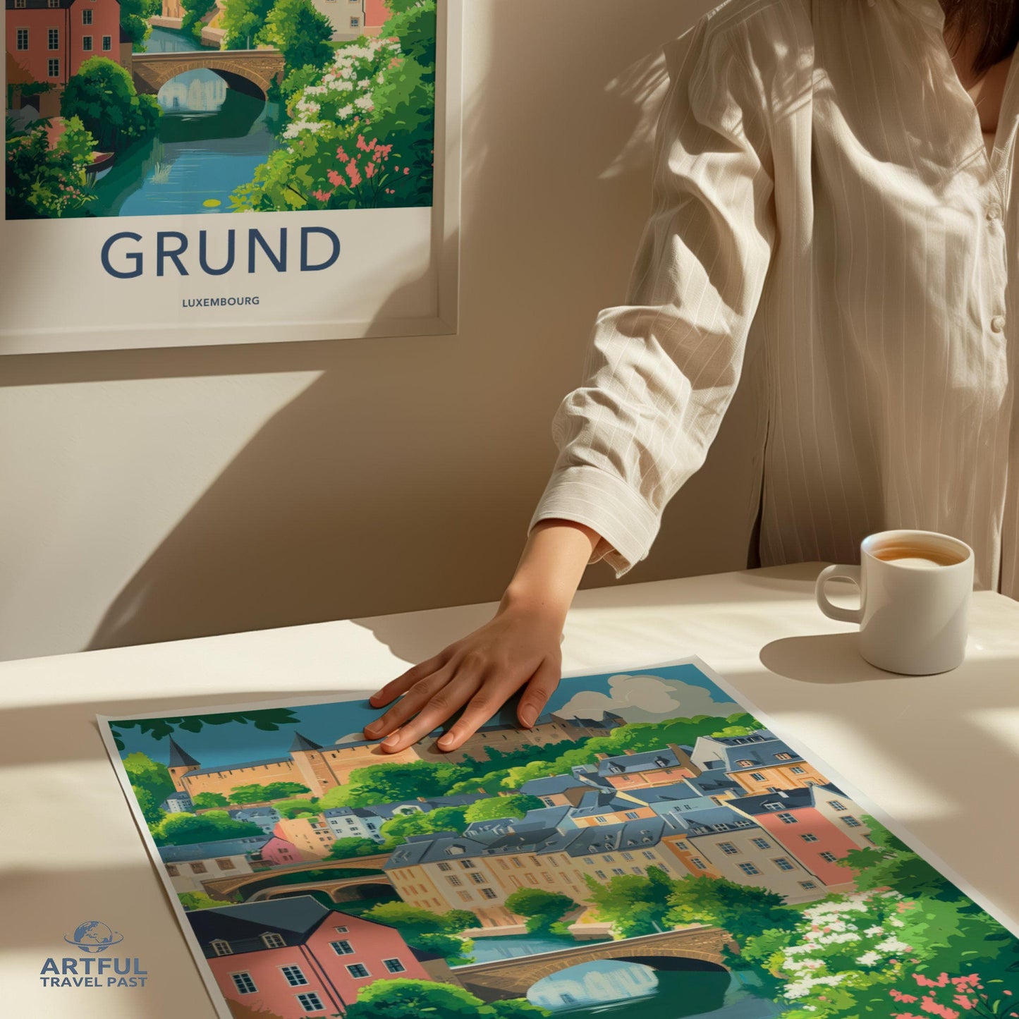 Grund Poster - Luxembourg Wall Art