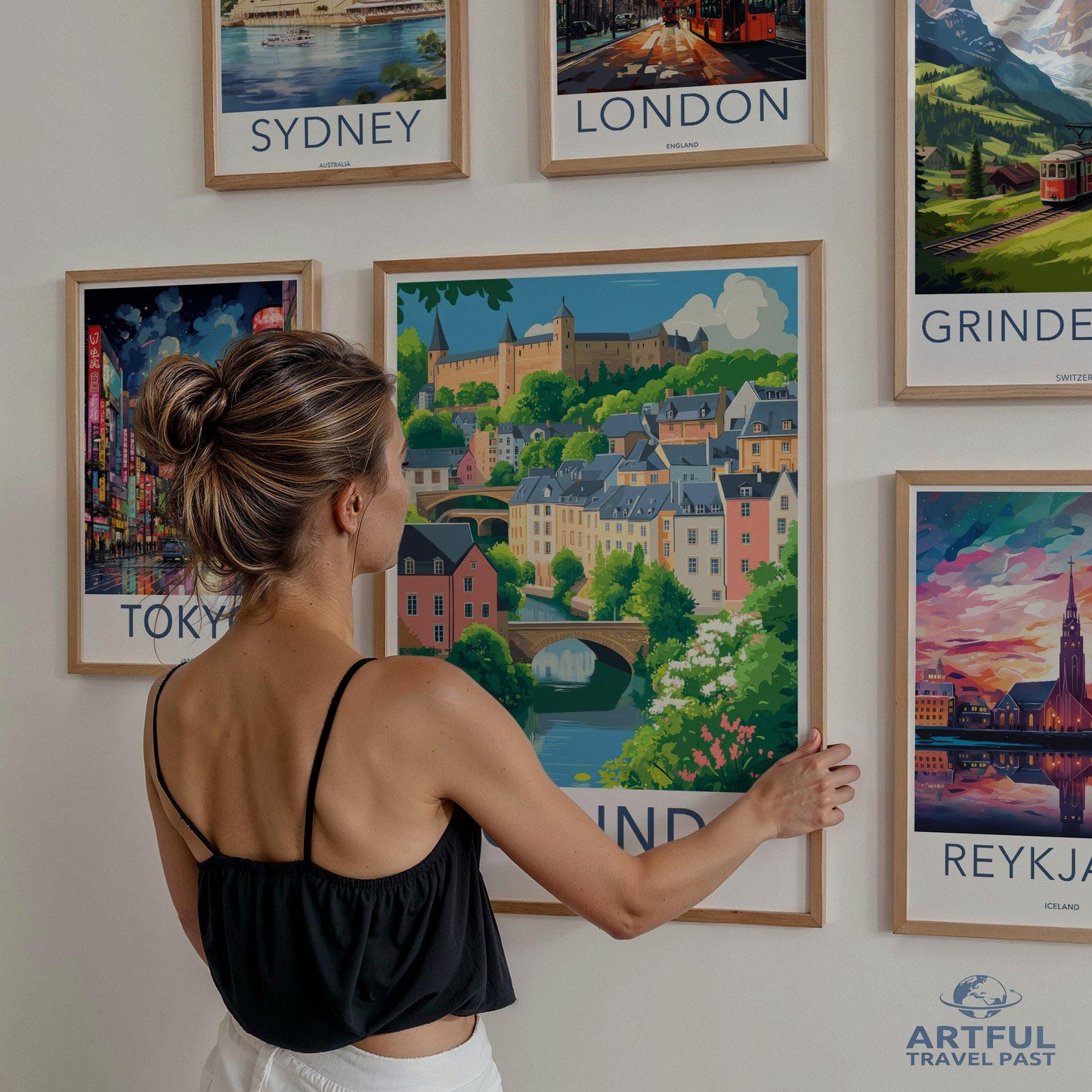 Grund Poster - Luxembourg Wall Art
