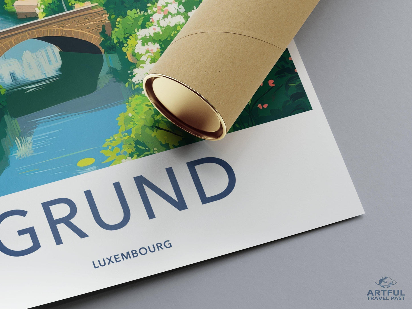 Grund Poster - Luxembourg Wall Art