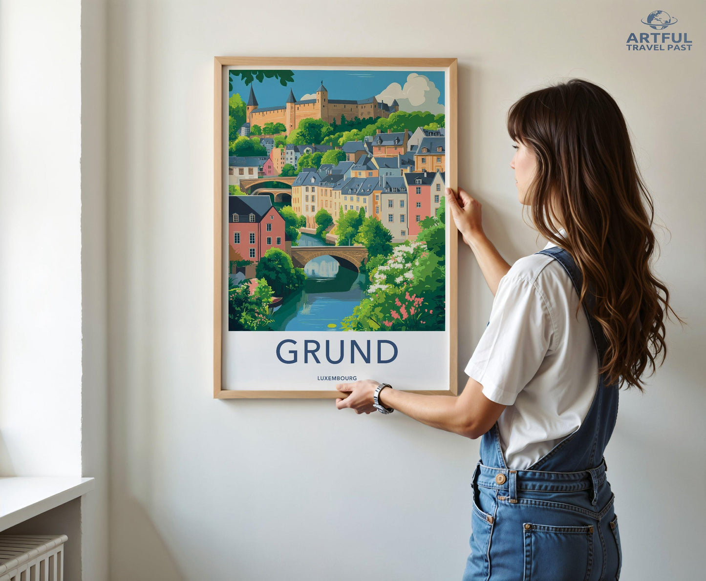 Grund Poster - Luxembourg Wall Art