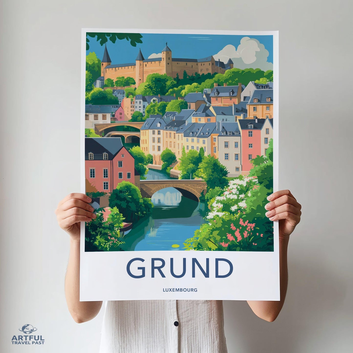 Grund Poster - Luxembourg Wall Art
