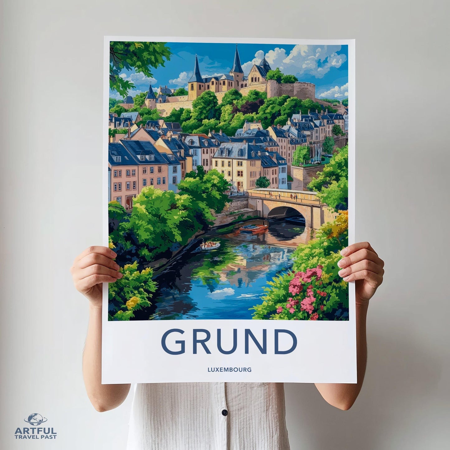 Grund Poster - Luxembourg Wall Art