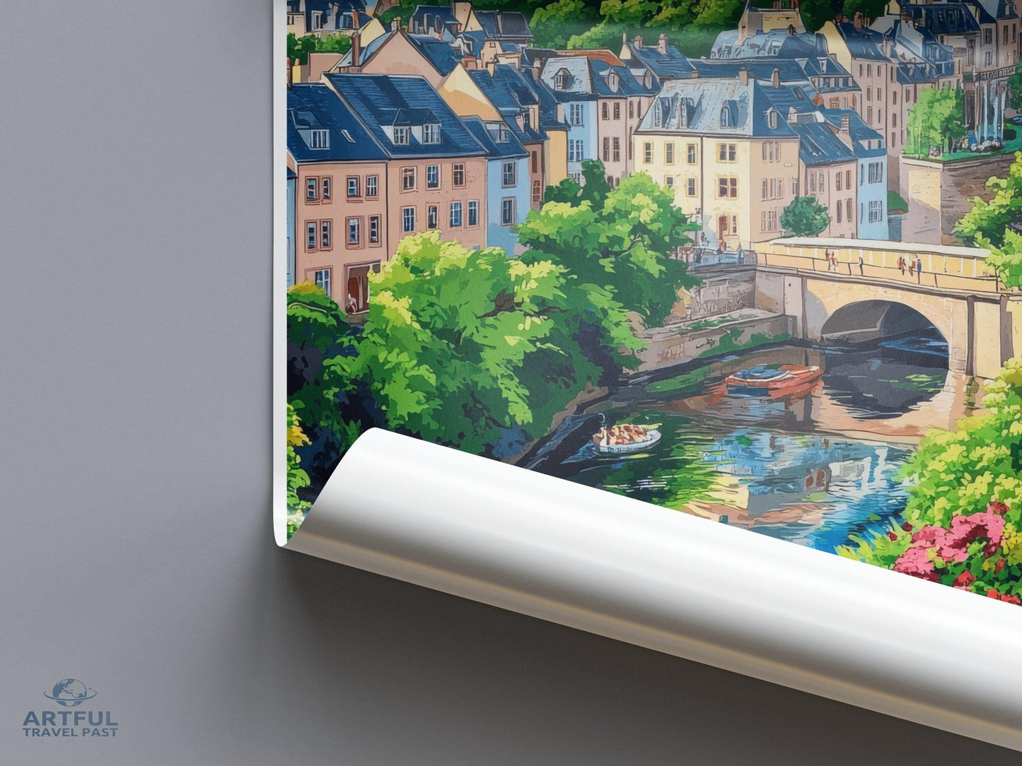 Grund Poster - Luxembourg Wall Art