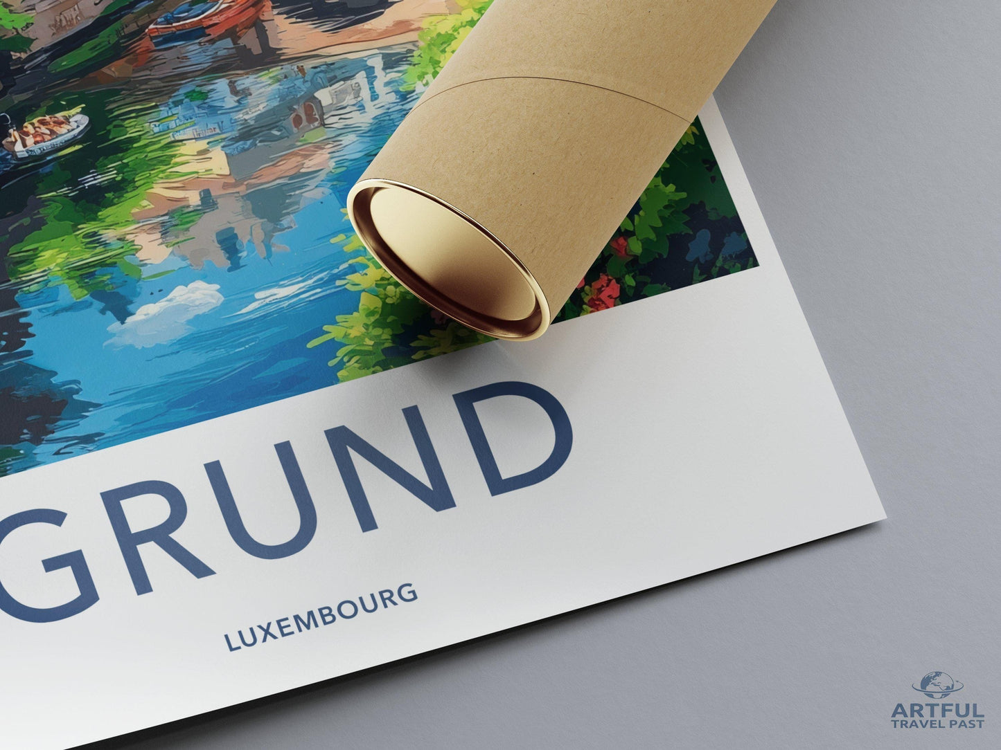 Grund Poster - Luxembourg Wall Art