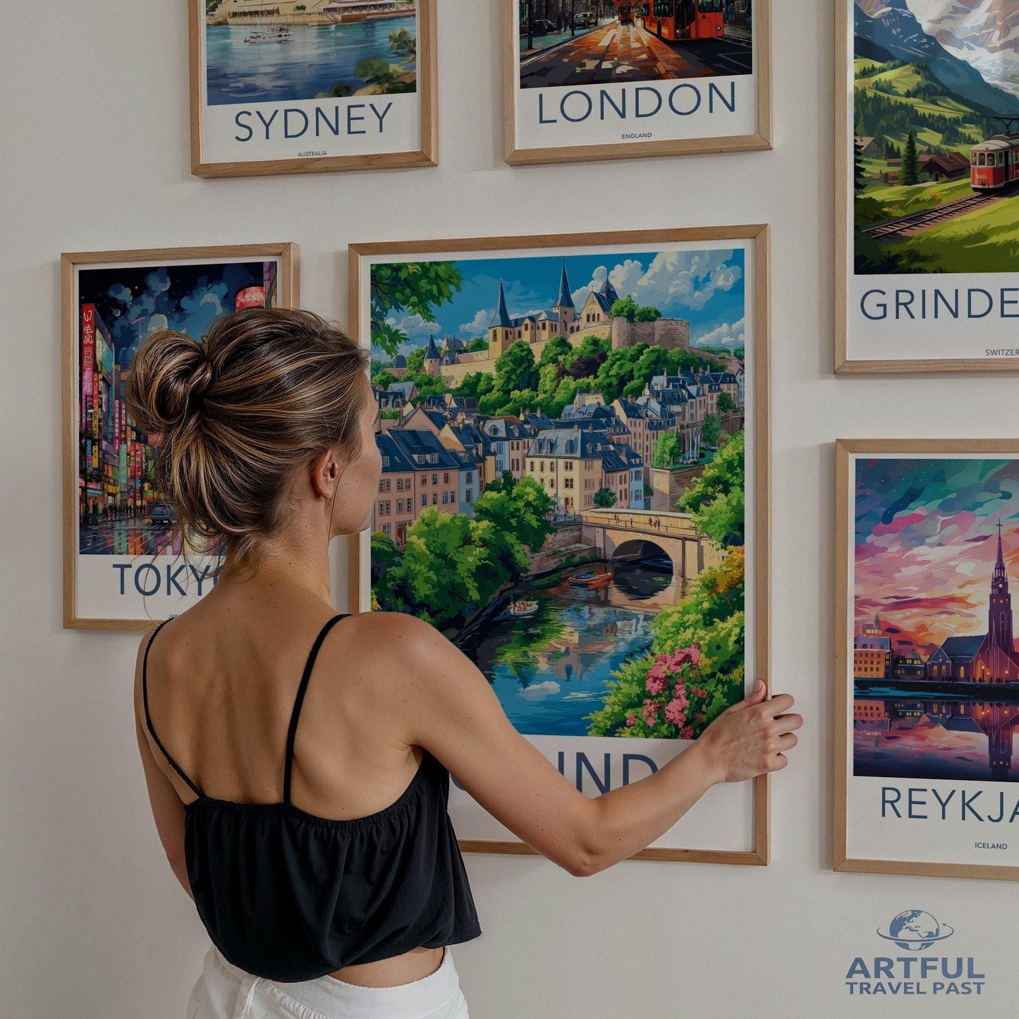 Grund Poster - Luxembourg Wall Art