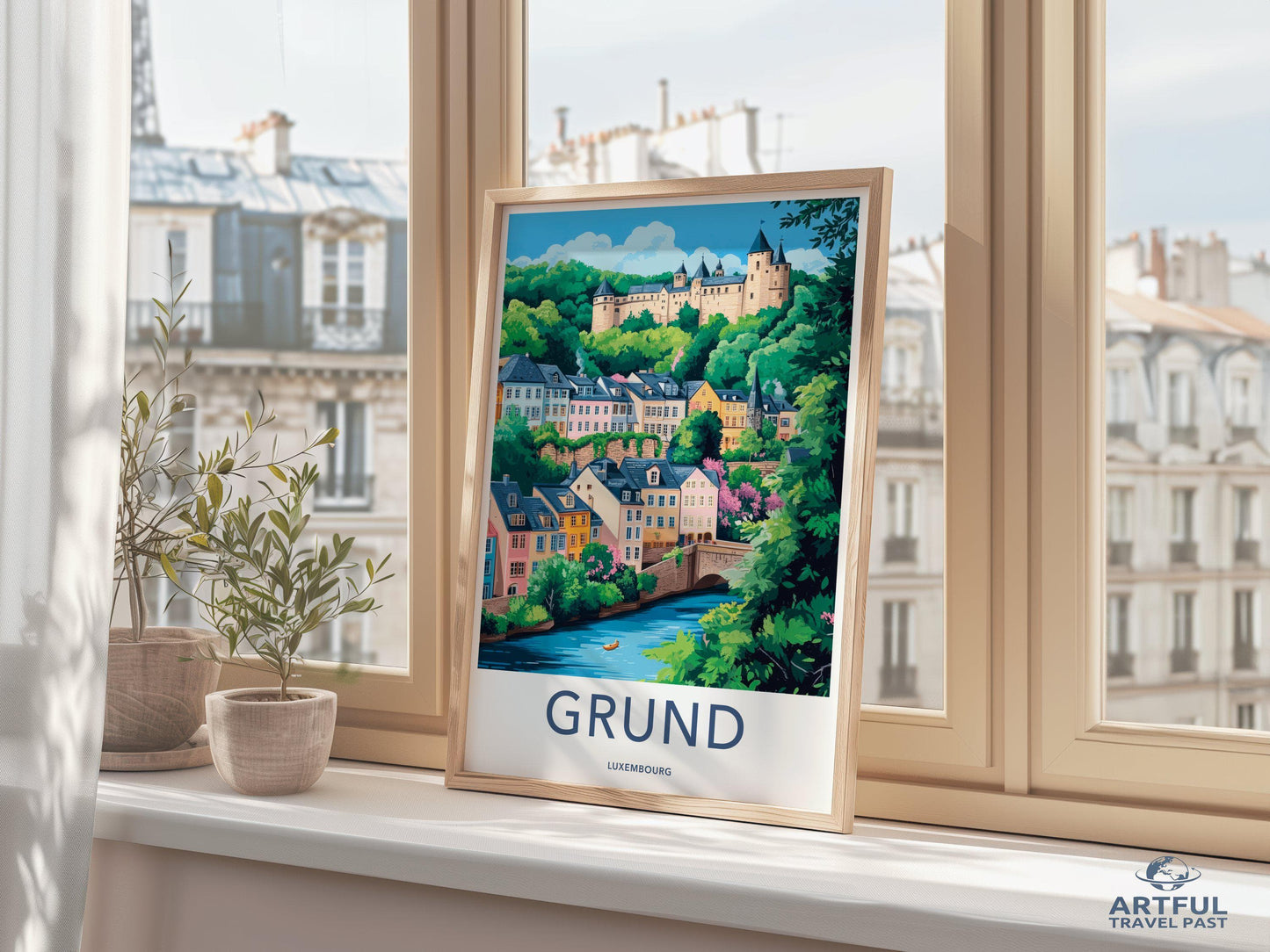 Grund Poster - Luxembourg Wall Art