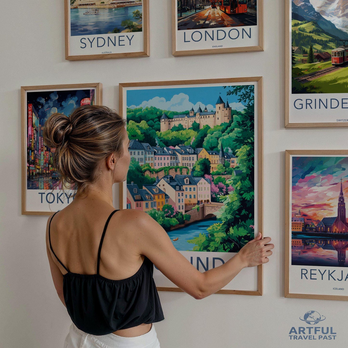 Grund Poster - Luxembourg Wall Art