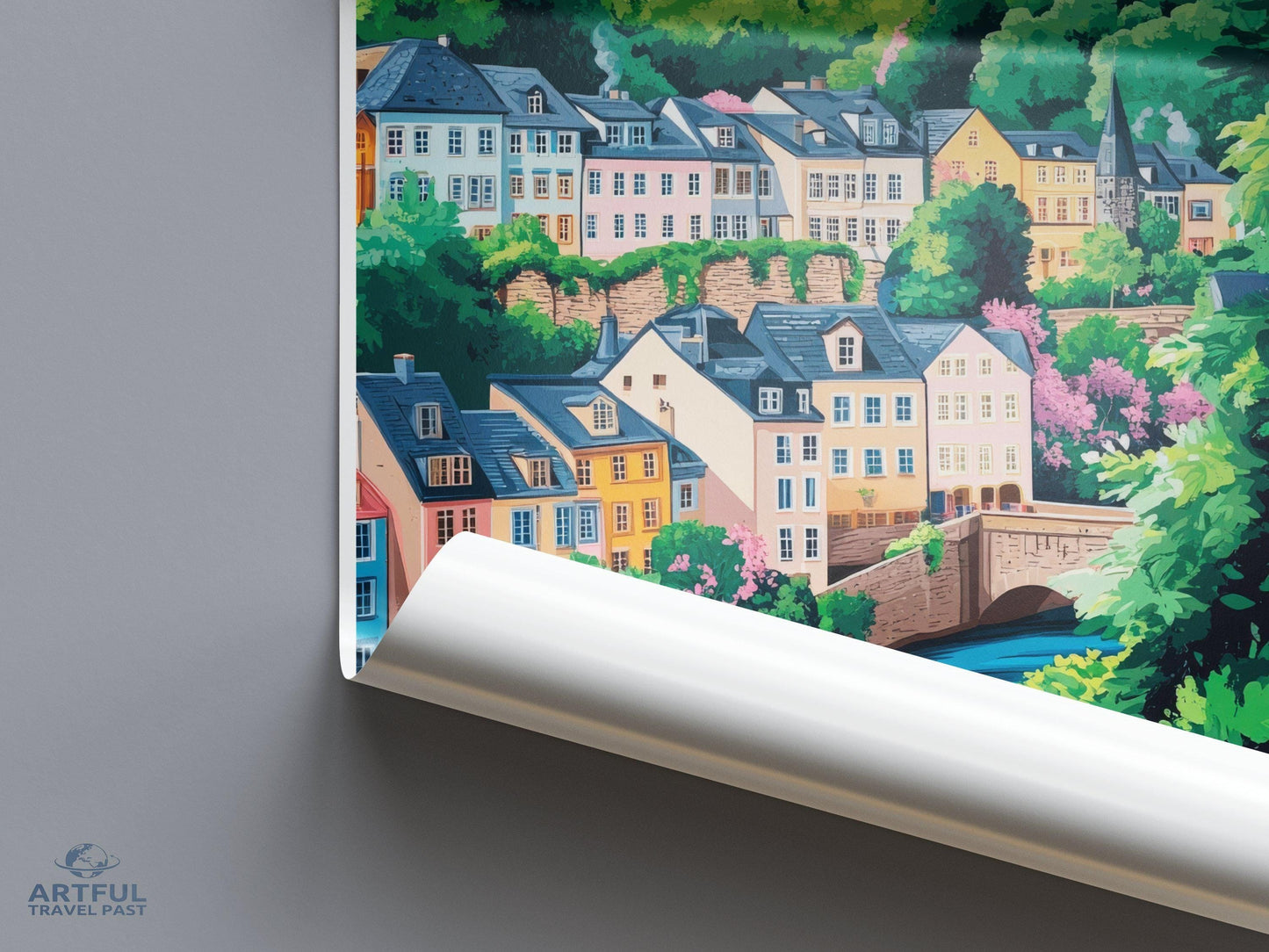 Grund Poster - Luxembourg Wall Art