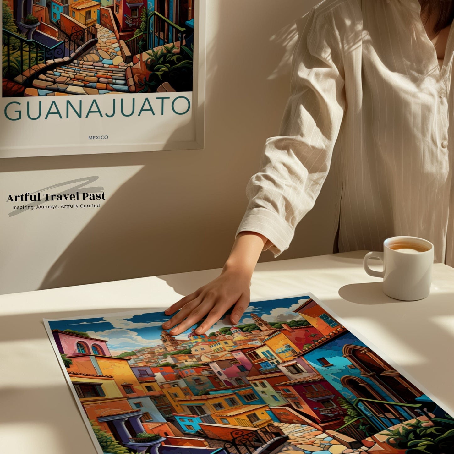 Guanajuato Poster | Mexico Wall Art | North America Decor