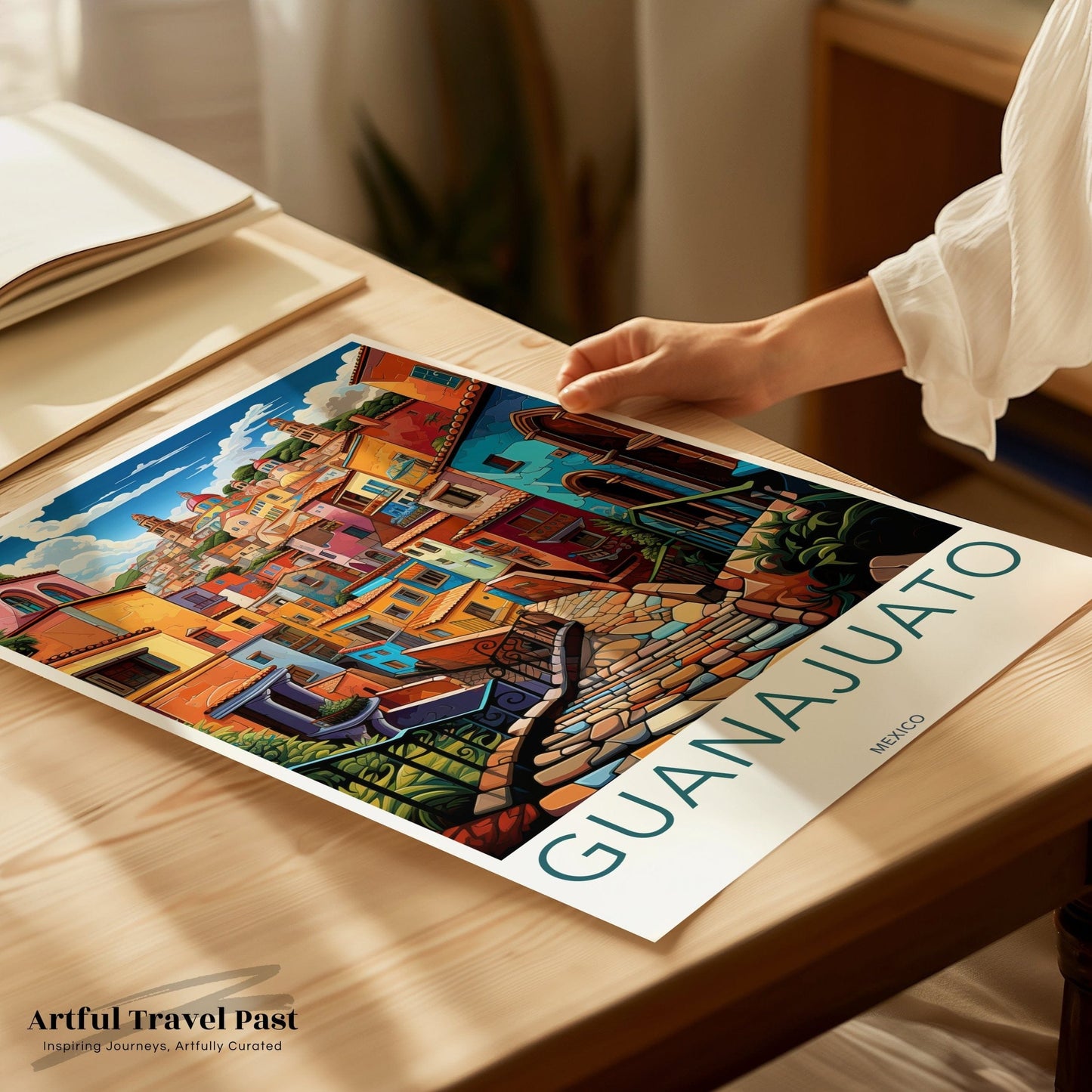 Guanajuato Poster | Mexico Wall Art | North America Decor