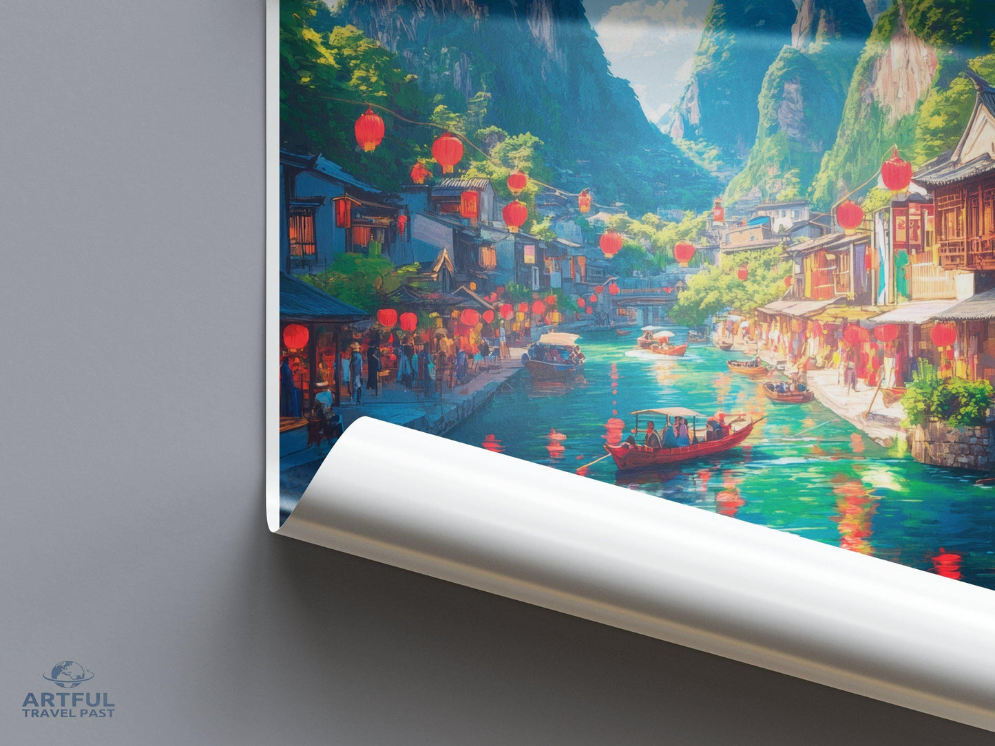 Guilin Poster | China Wall Art | Asia Decor