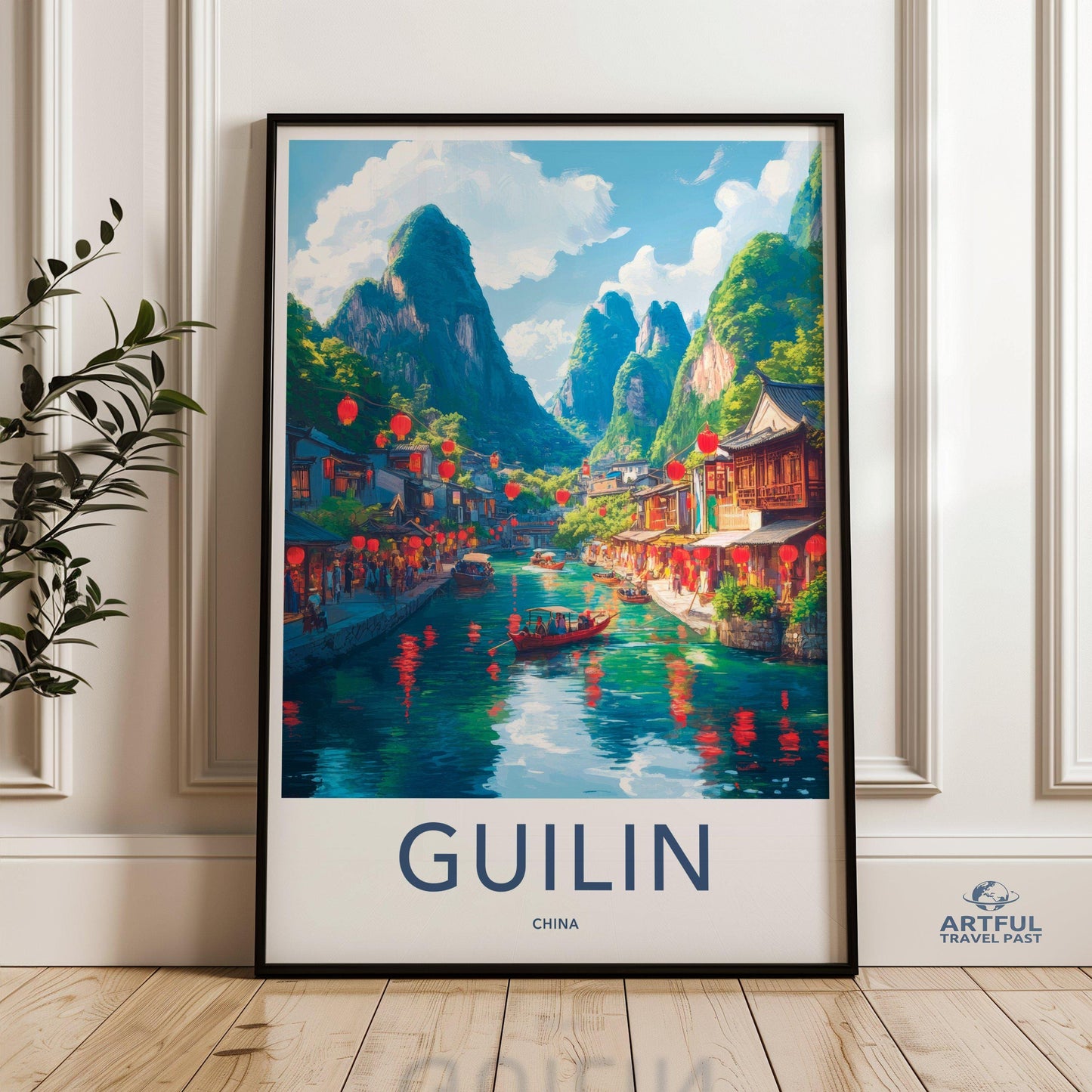 Guilin Poster | China Wall Art | Asia Decor