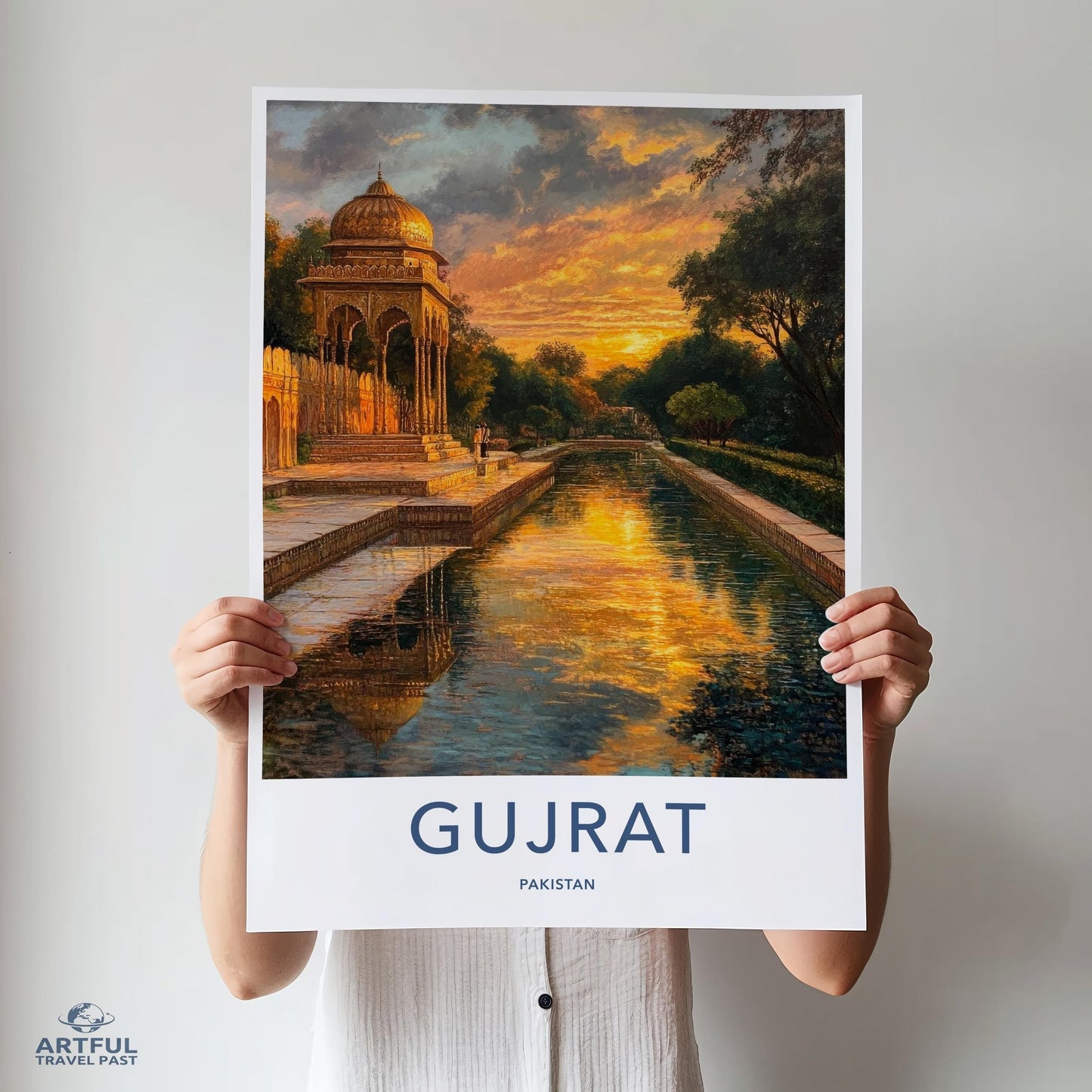 Gujrat Poster - Pakistan Wall Art