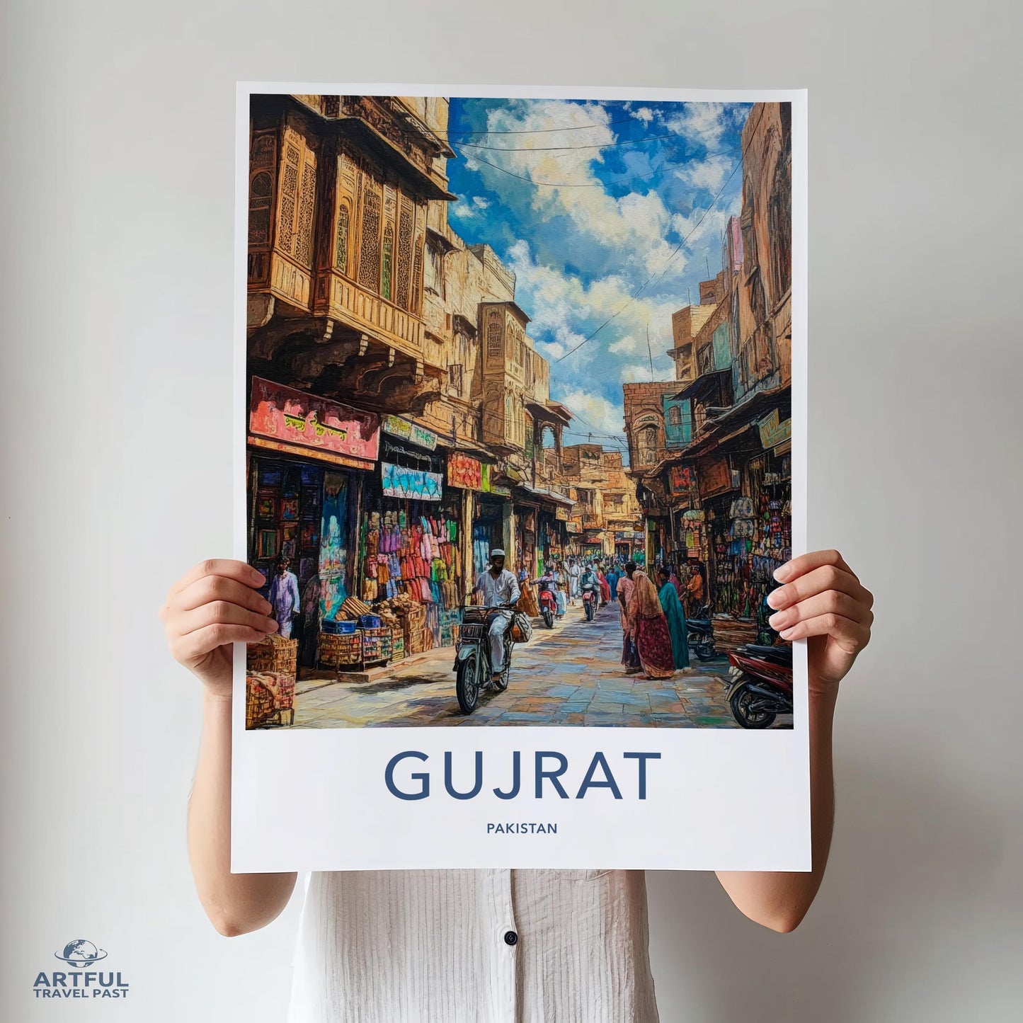 Gujrat Poster - Pakistan Wall Art
