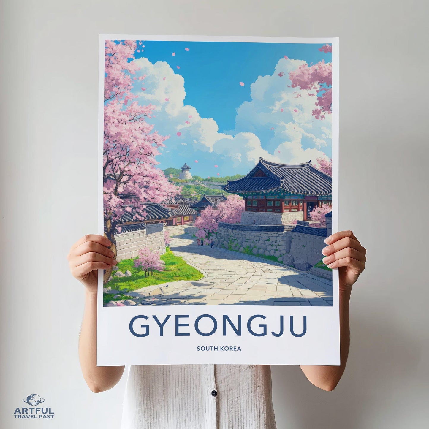 Gyeongju Poster - South Korea Wall Art