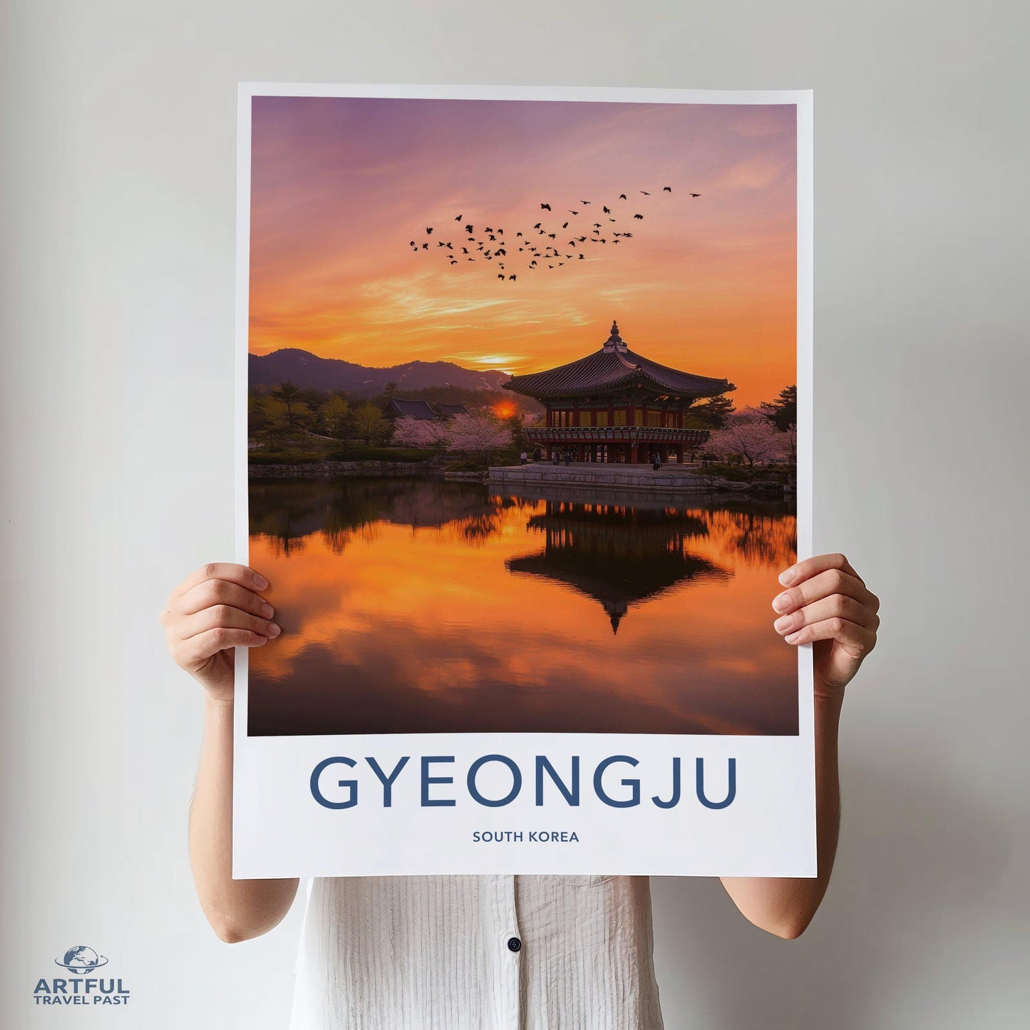 Gyeongju Poster - South Korea Wall Art
