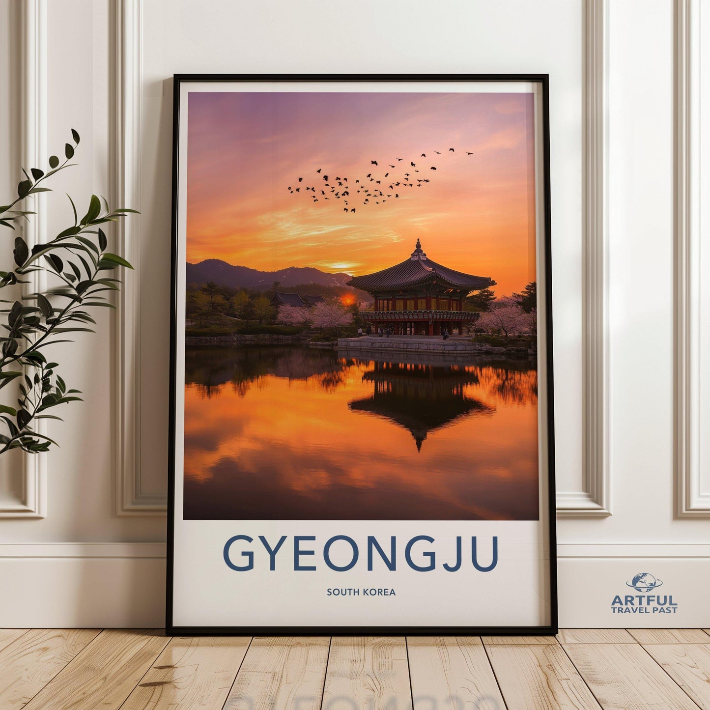 Gyeongju Poster - South Korea Wall Art