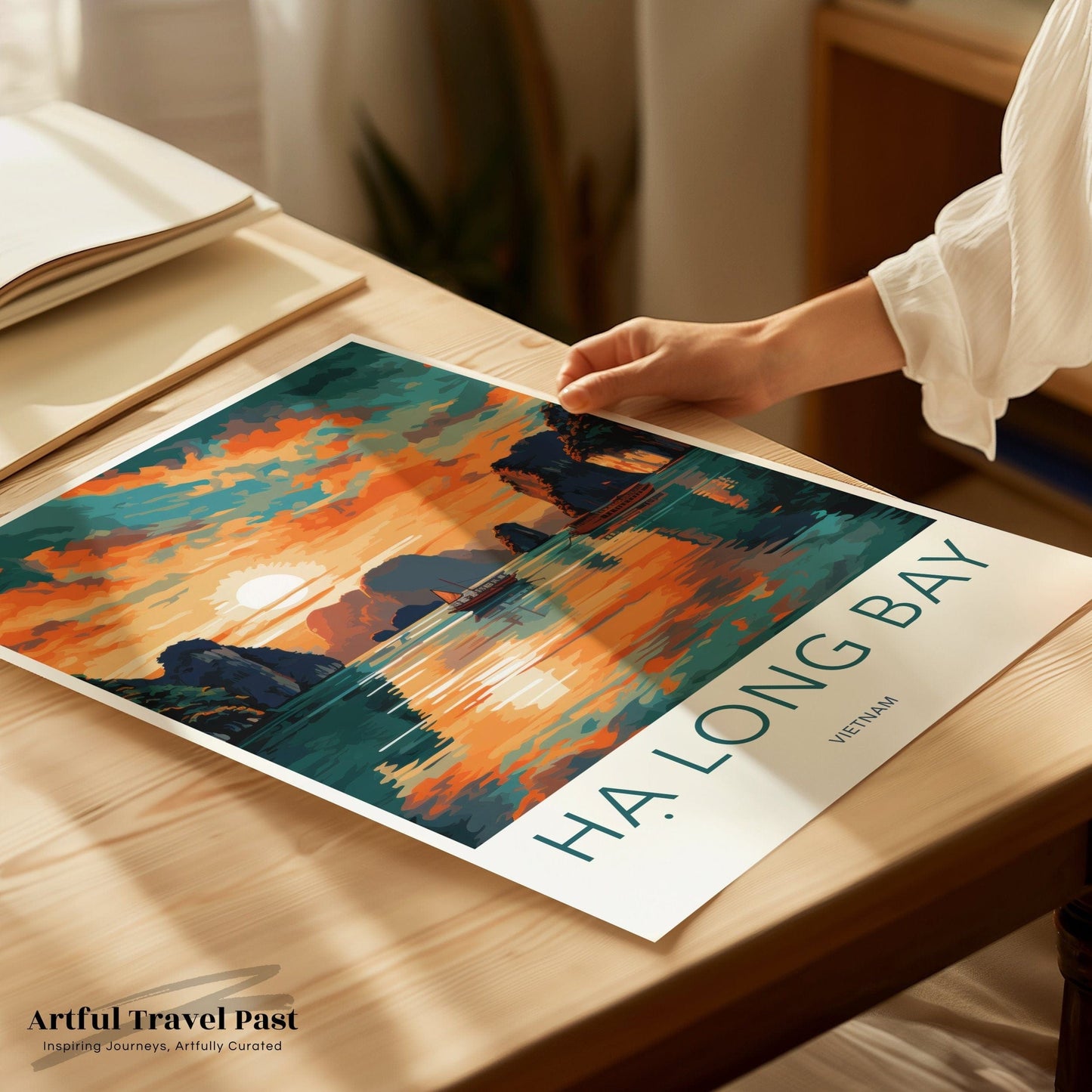 Ha Long Bay Poster - Vietnam Wall Art