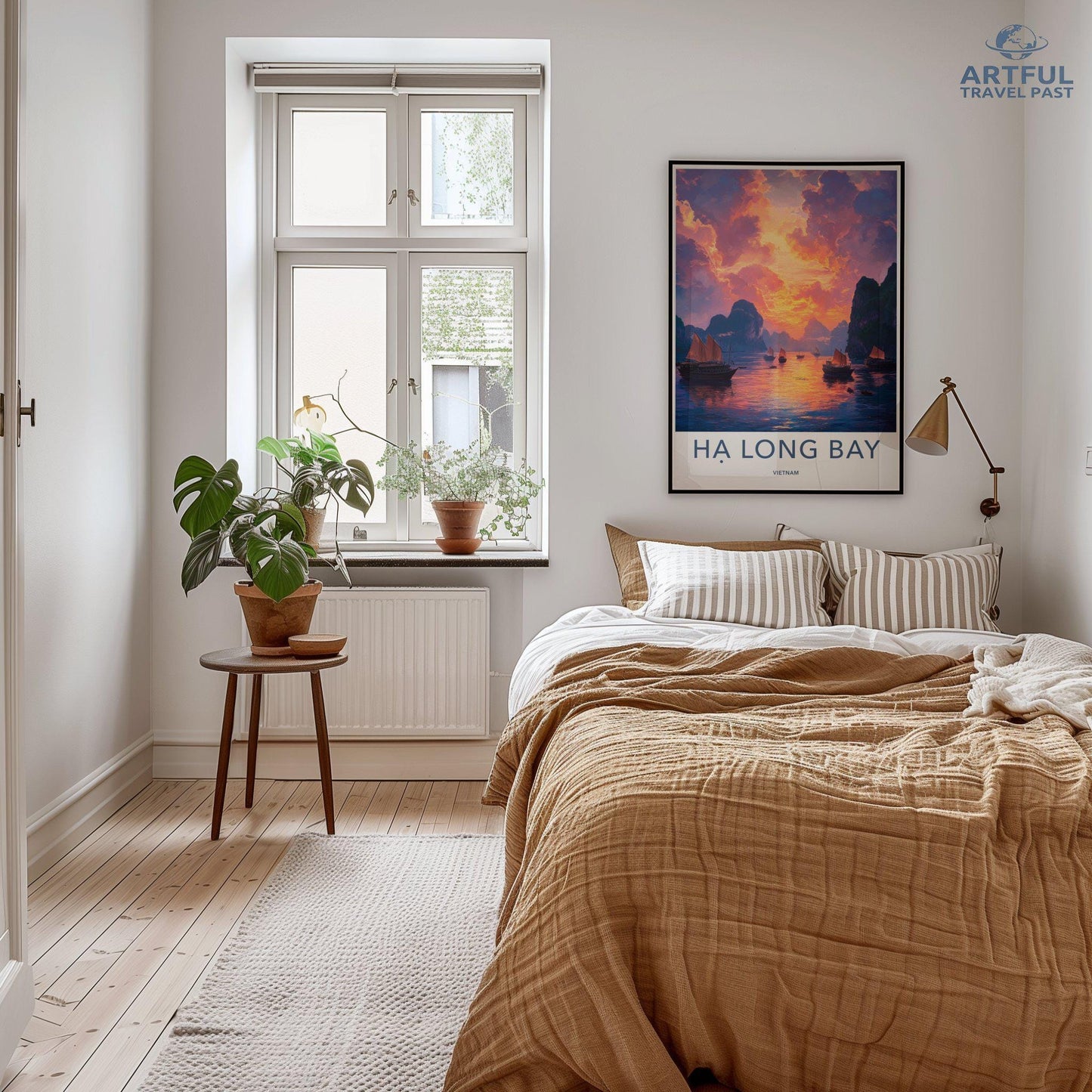Ha Long Bay Poster | Vietnam Wall Art | Asia Decor
