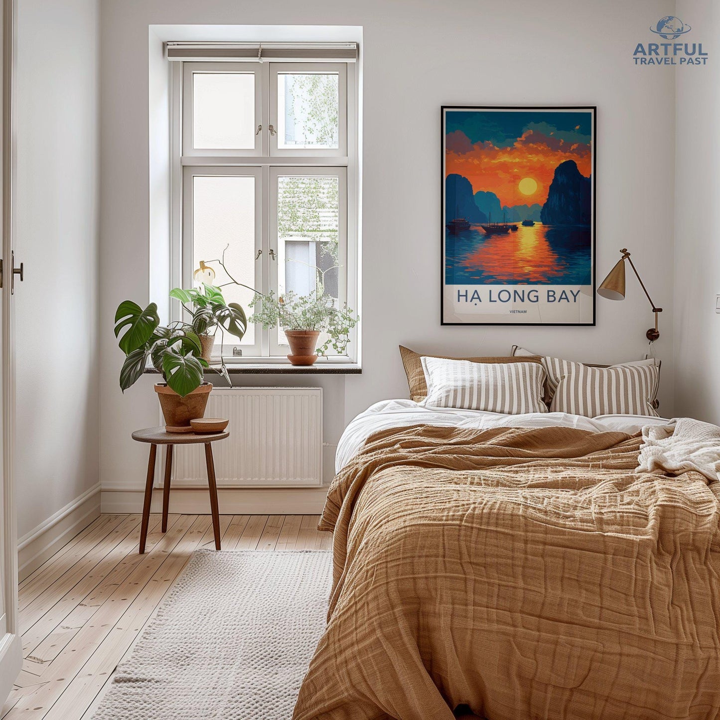 Ha Long Bay Poster | Vietnam Wall Art | Asia Decor