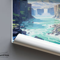 Hafnarfjörður Poster - Iceland Wall Art