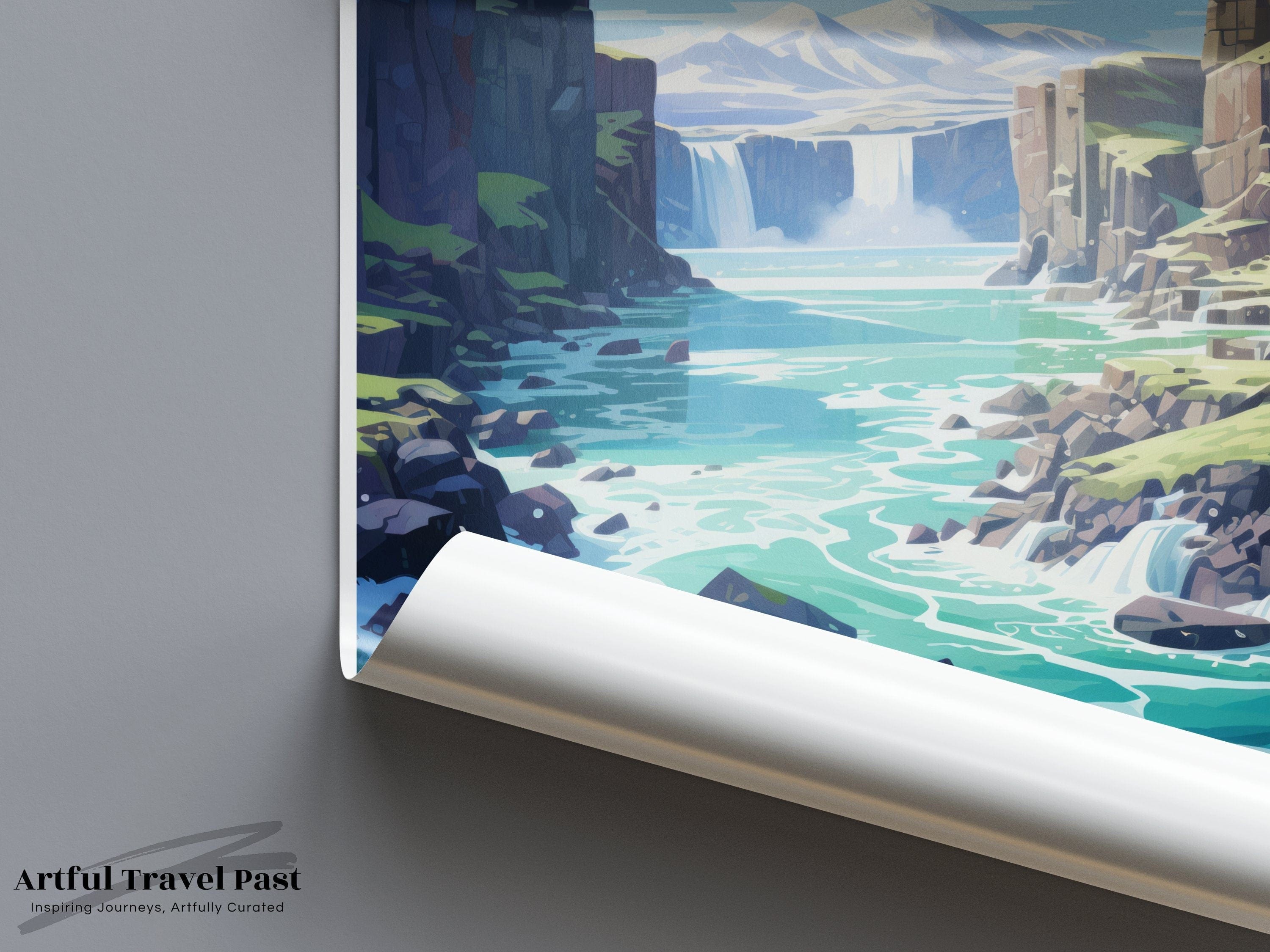 Hafnarfjörður Poster - Iceland Wall Art