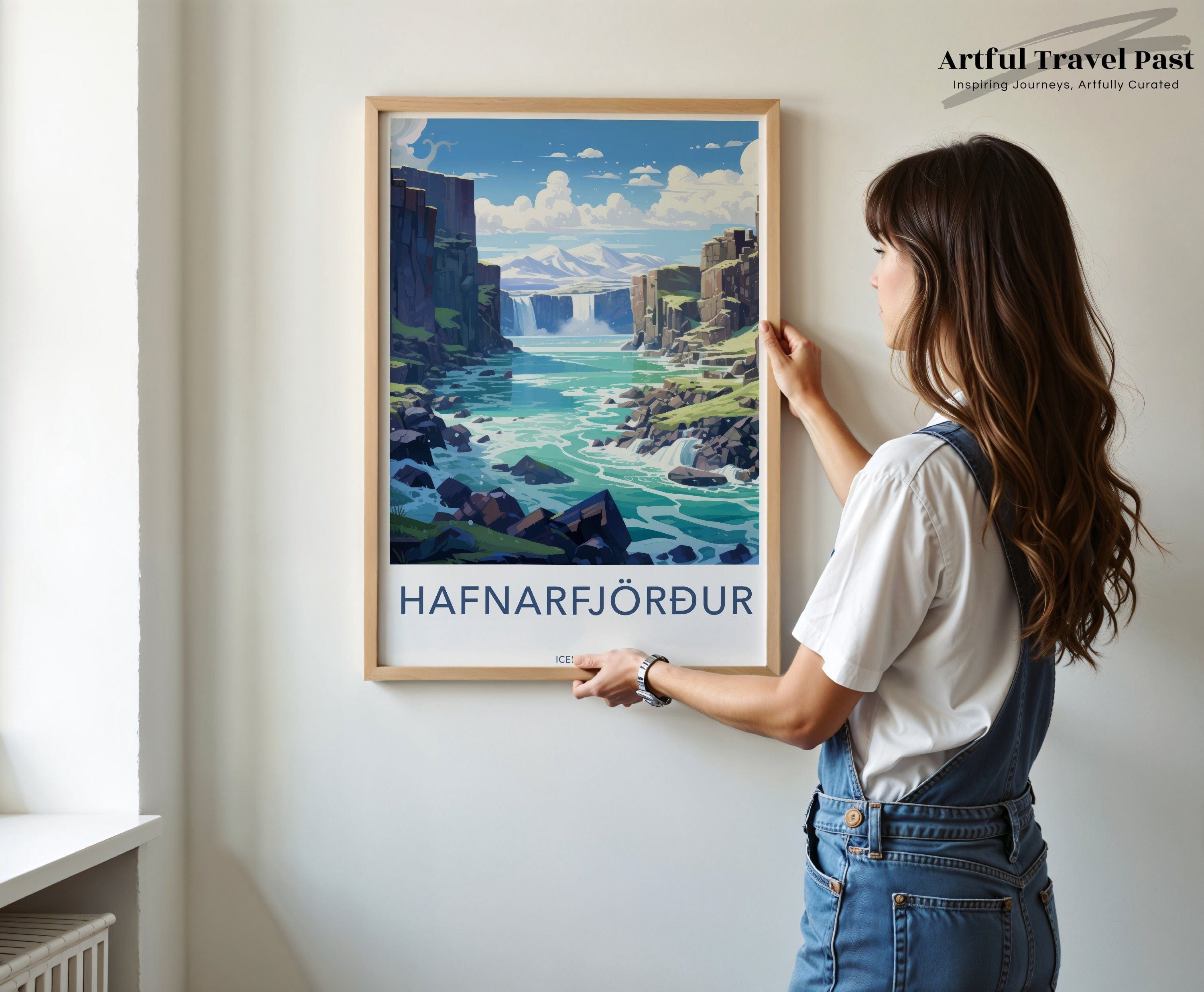 Hafnarfjörður Poster - Iceland Wall Art