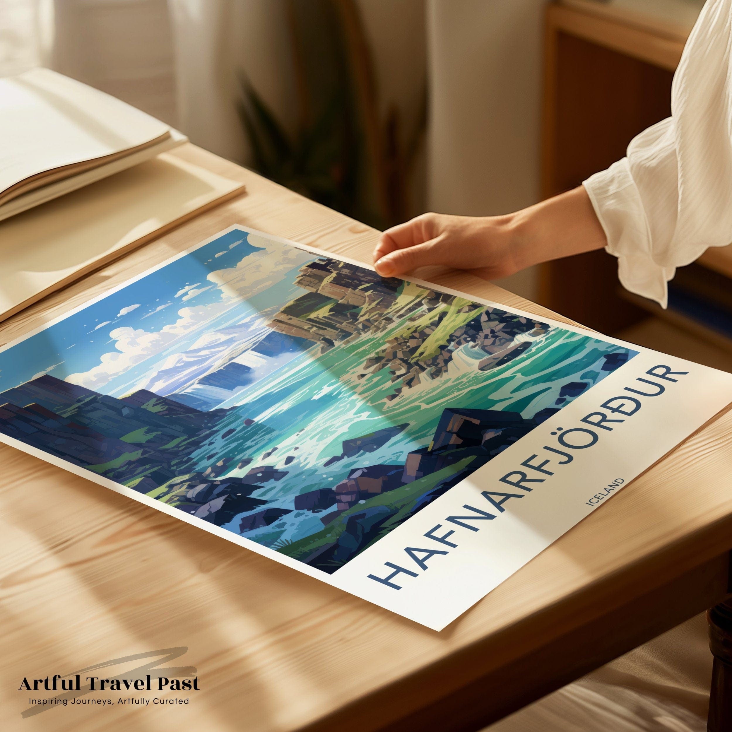 Hafnarfjörður Poster - Iceland Wall Art