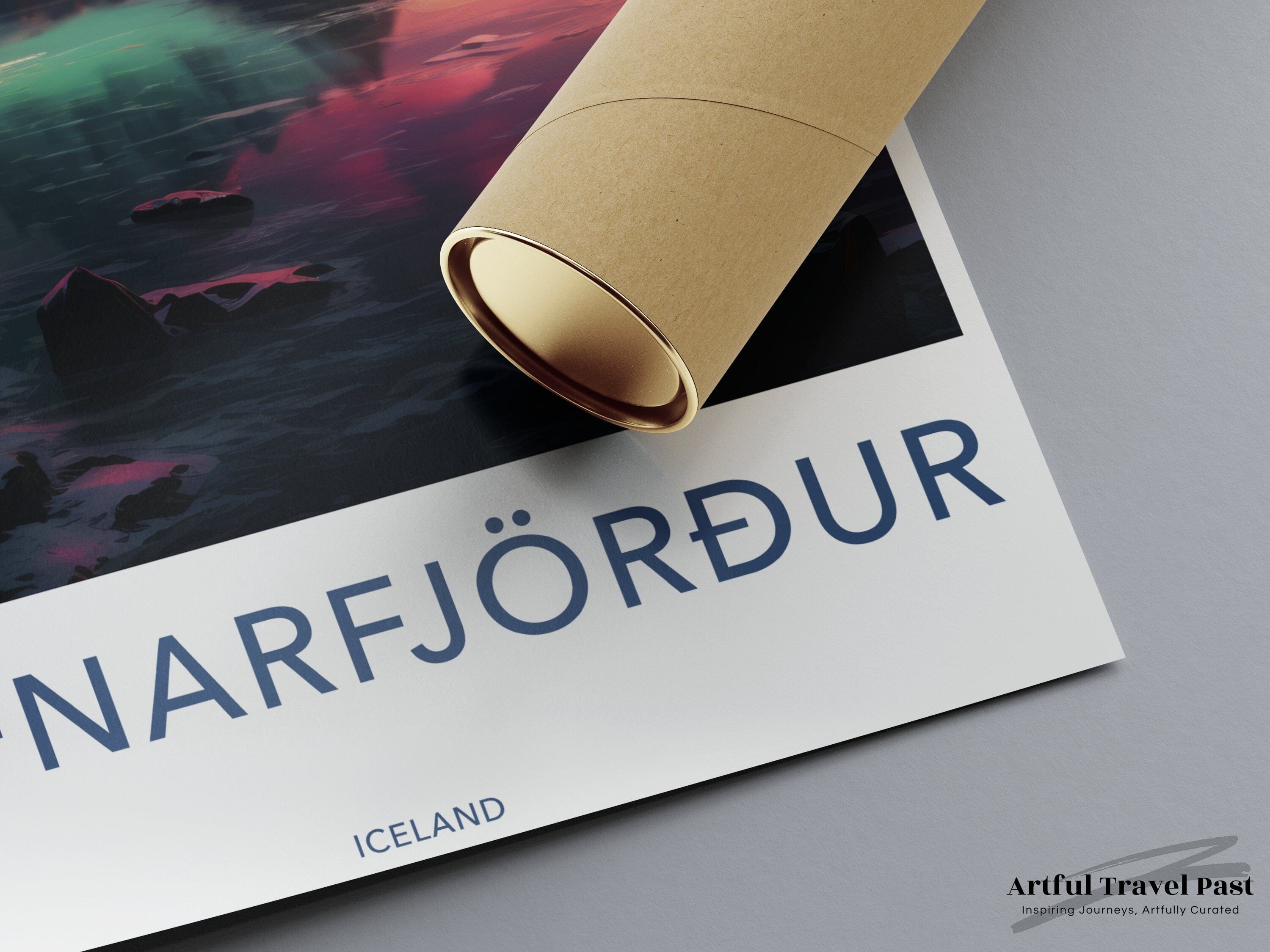 Hafnarfjörður Poster - Iceland Wall Art
