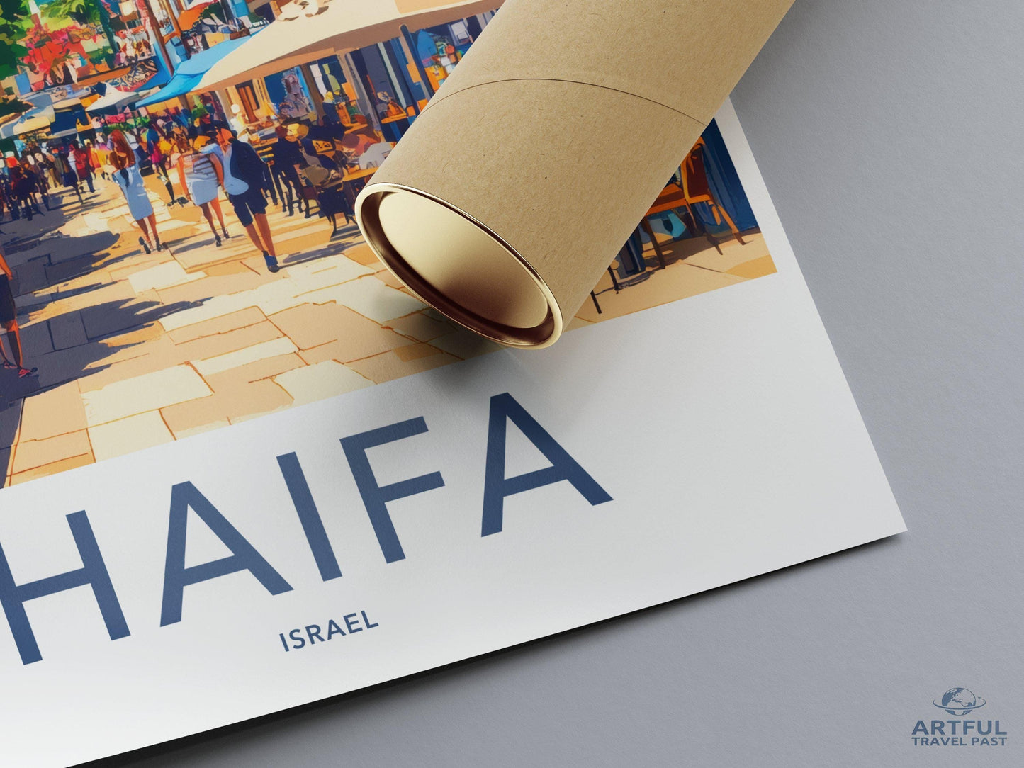 Haifa Poster - Israel Wall Art