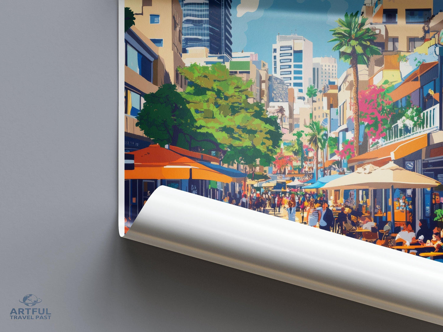 Haifa Poster - Israel Wall Art