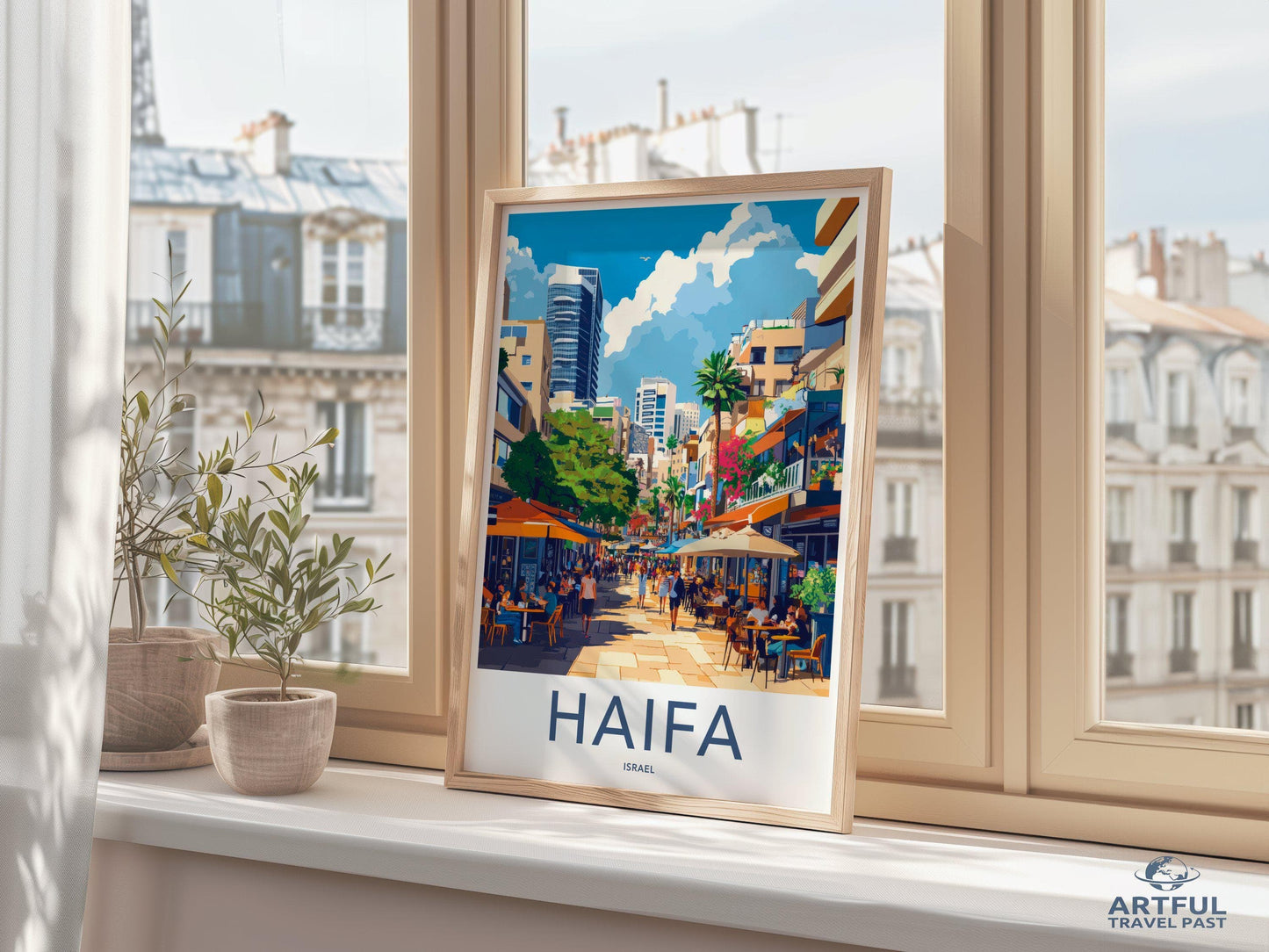 Haifa Poster - Israel Wall Art
