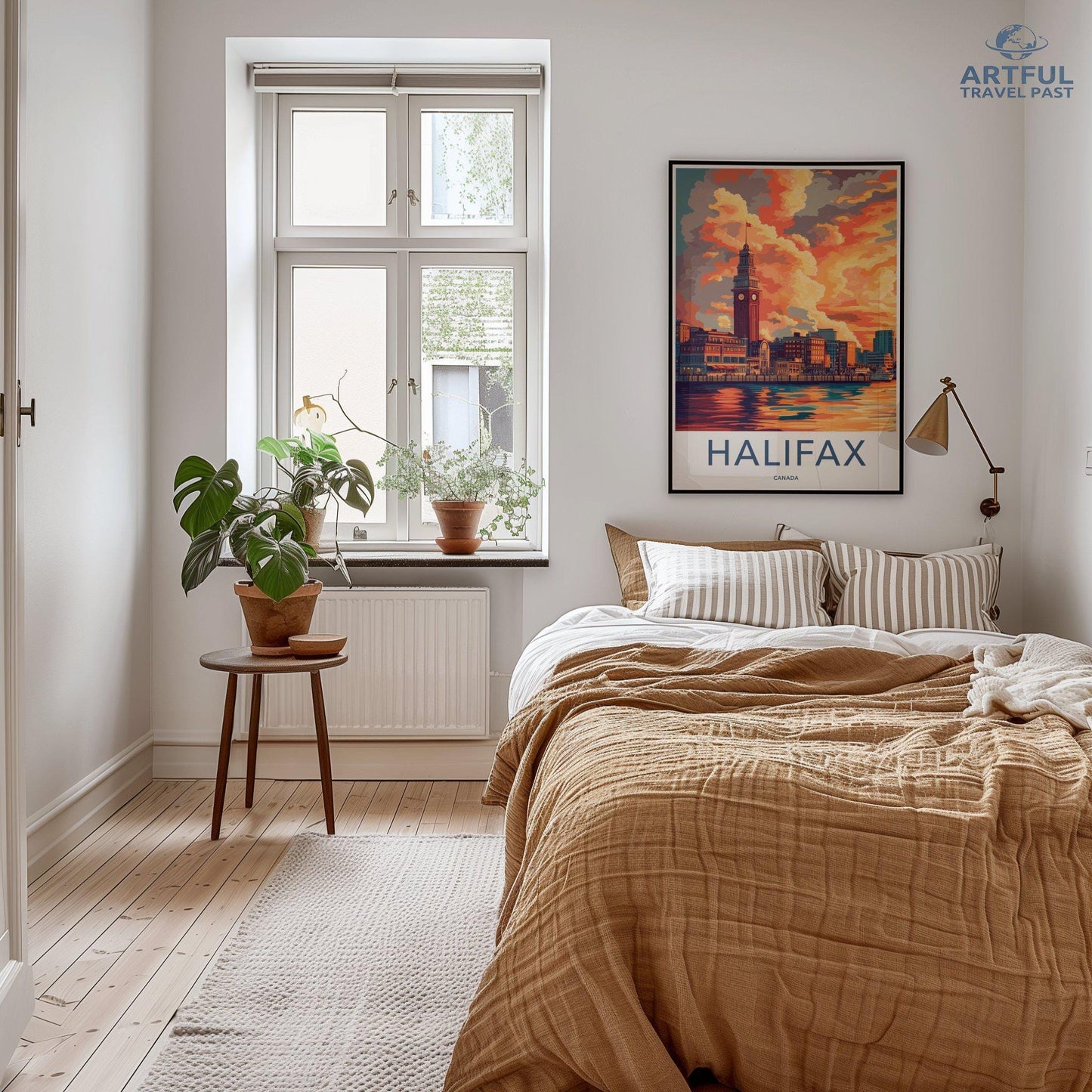 Halifax Poster | Canada Wall Art | North America Decor
