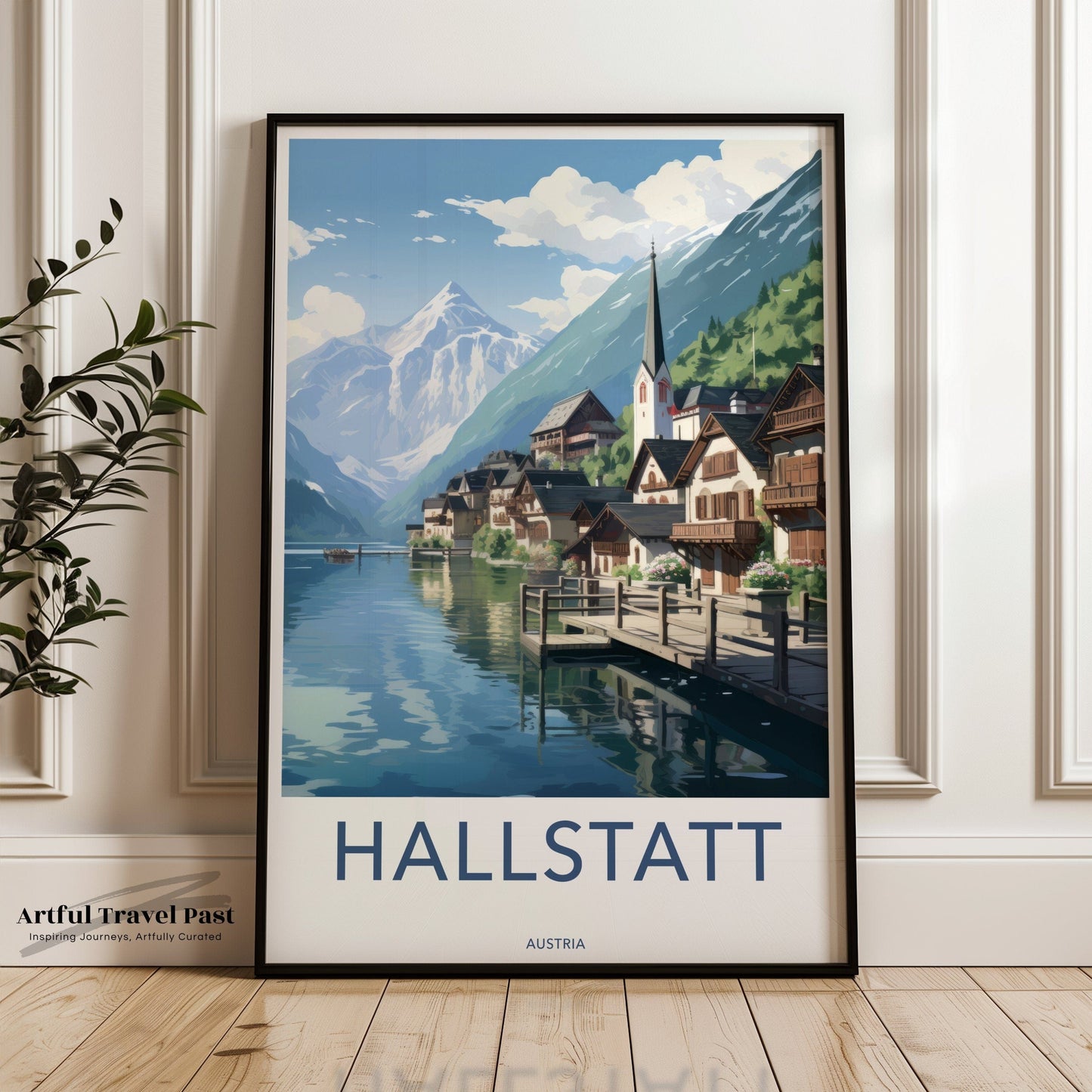 Hallstatt Poster - Austria Wall Art