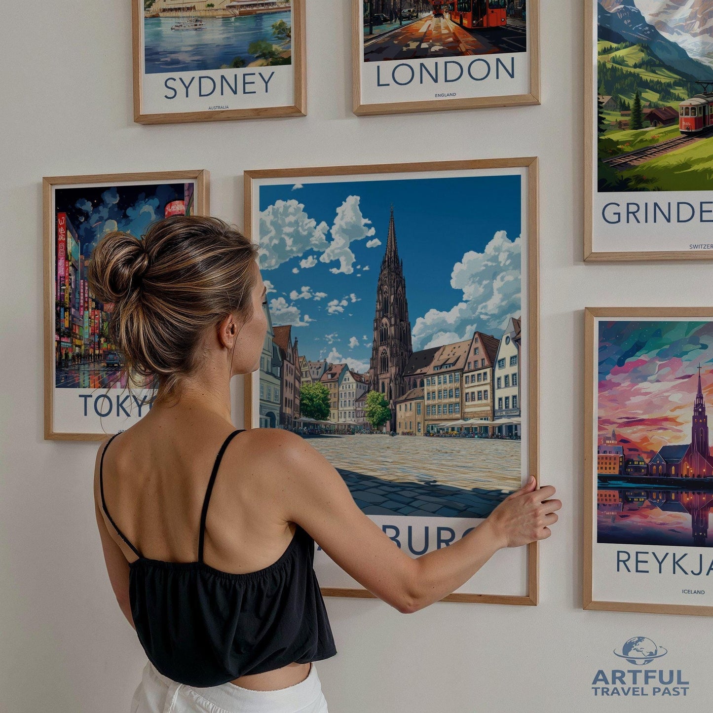 Hamburg Poster - Germany Wall Art