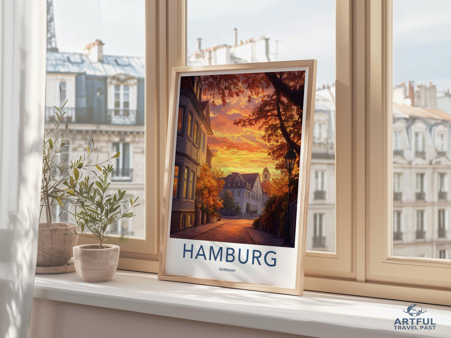 Hamburg Poster | Germany Wall Art | Europe Decor