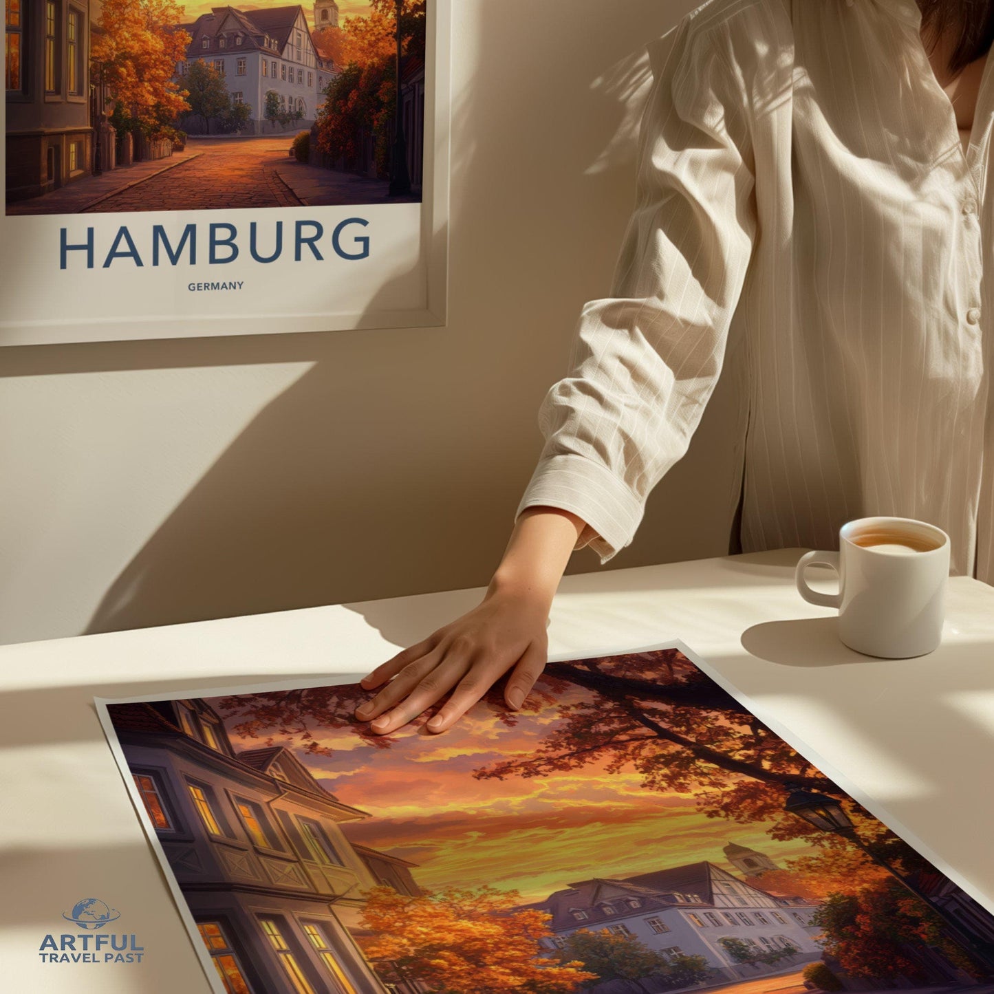 Hamburg Poster | Germany Wall Art | Europe Decor