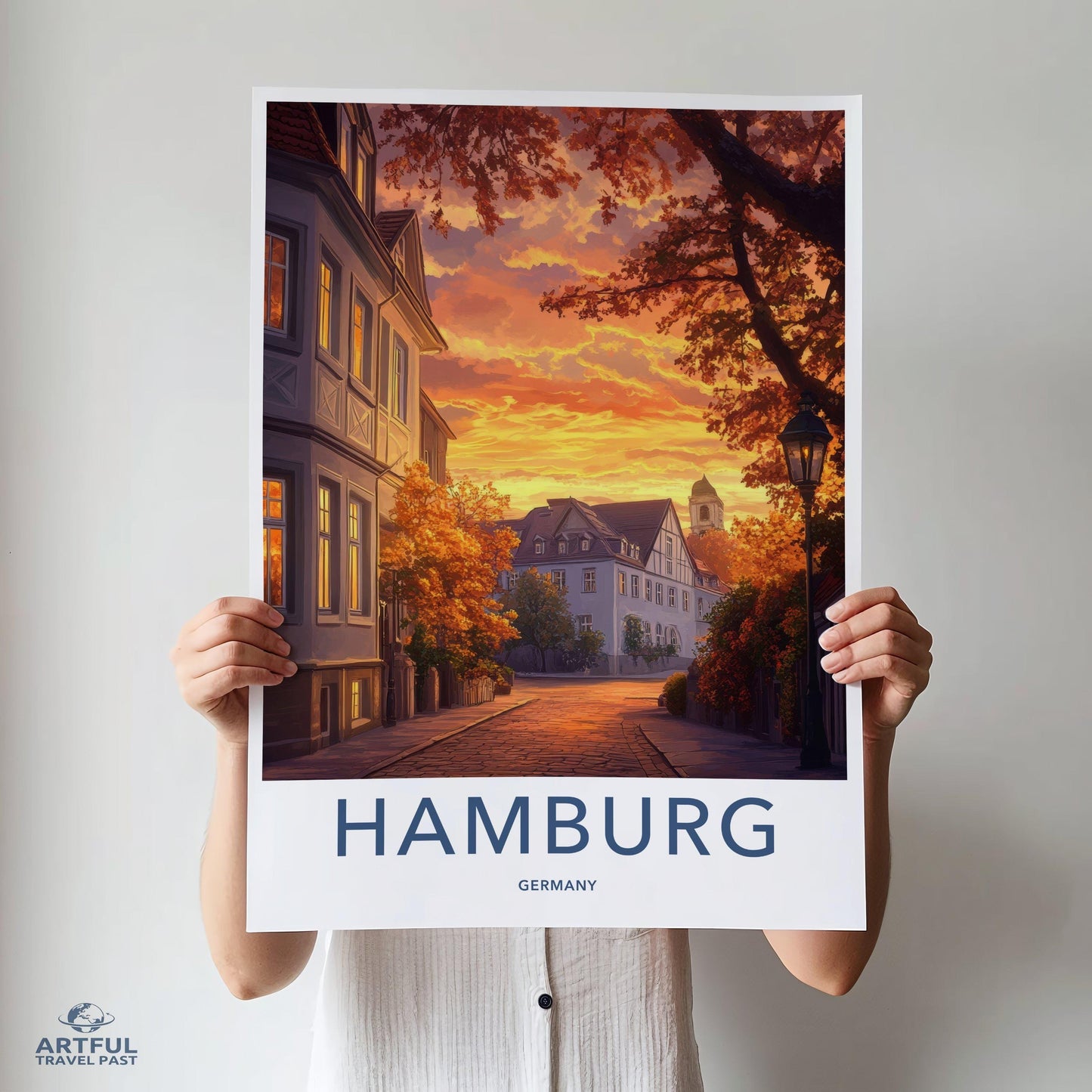 Hamburg Poster | Germany Wall Art | Europe Decor