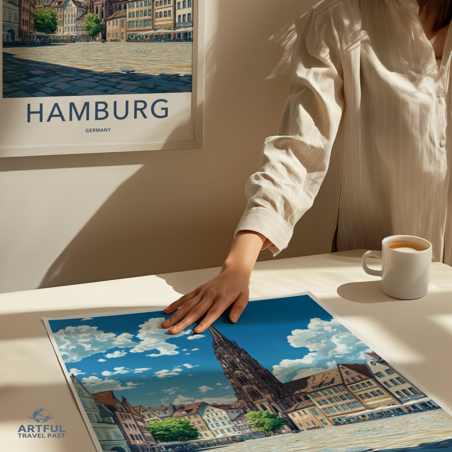 Hamburg Poster | Germany Wall Art | Europe Decor