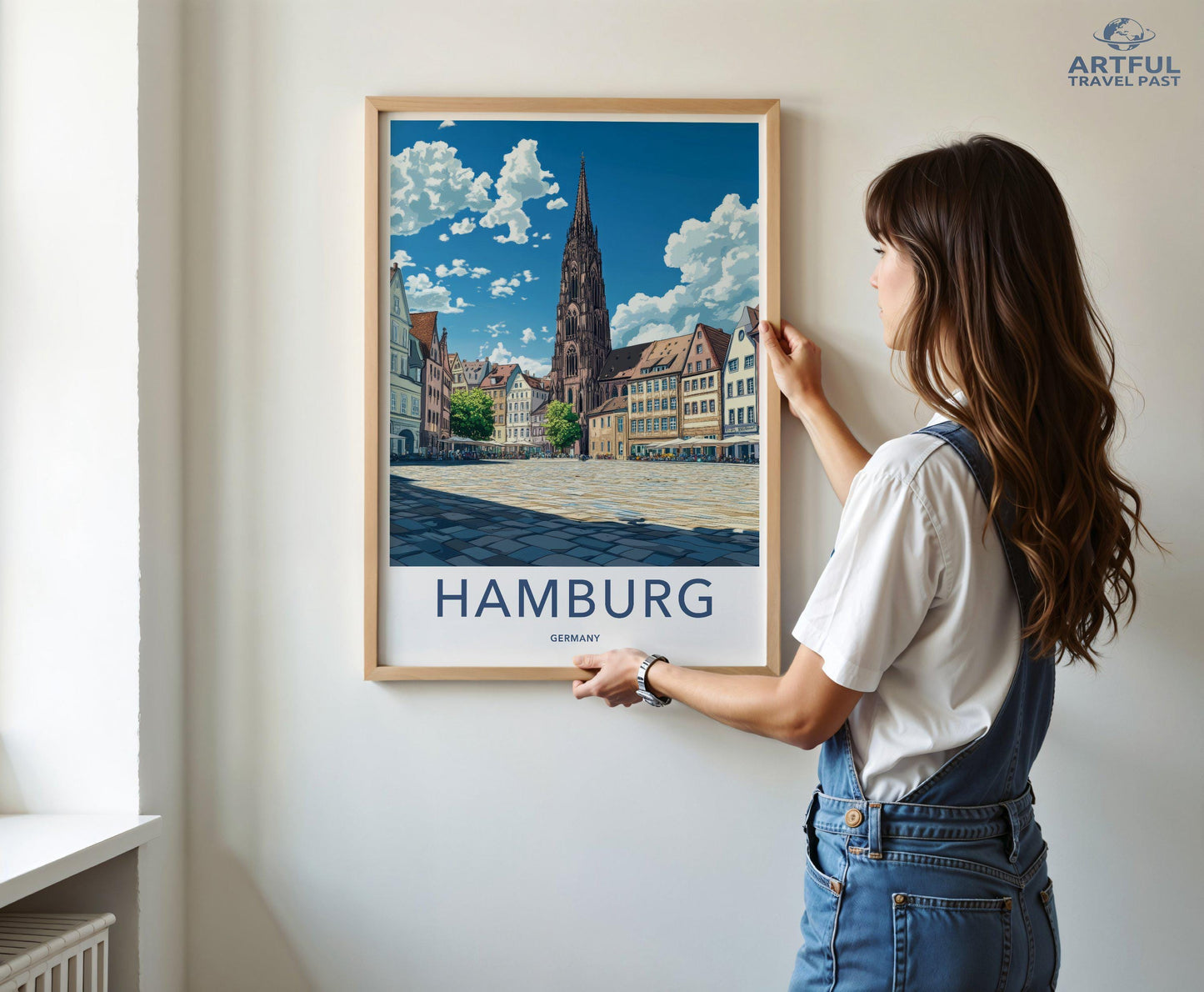 Hamburg Poster | Germany Wall Art | Europe Decor