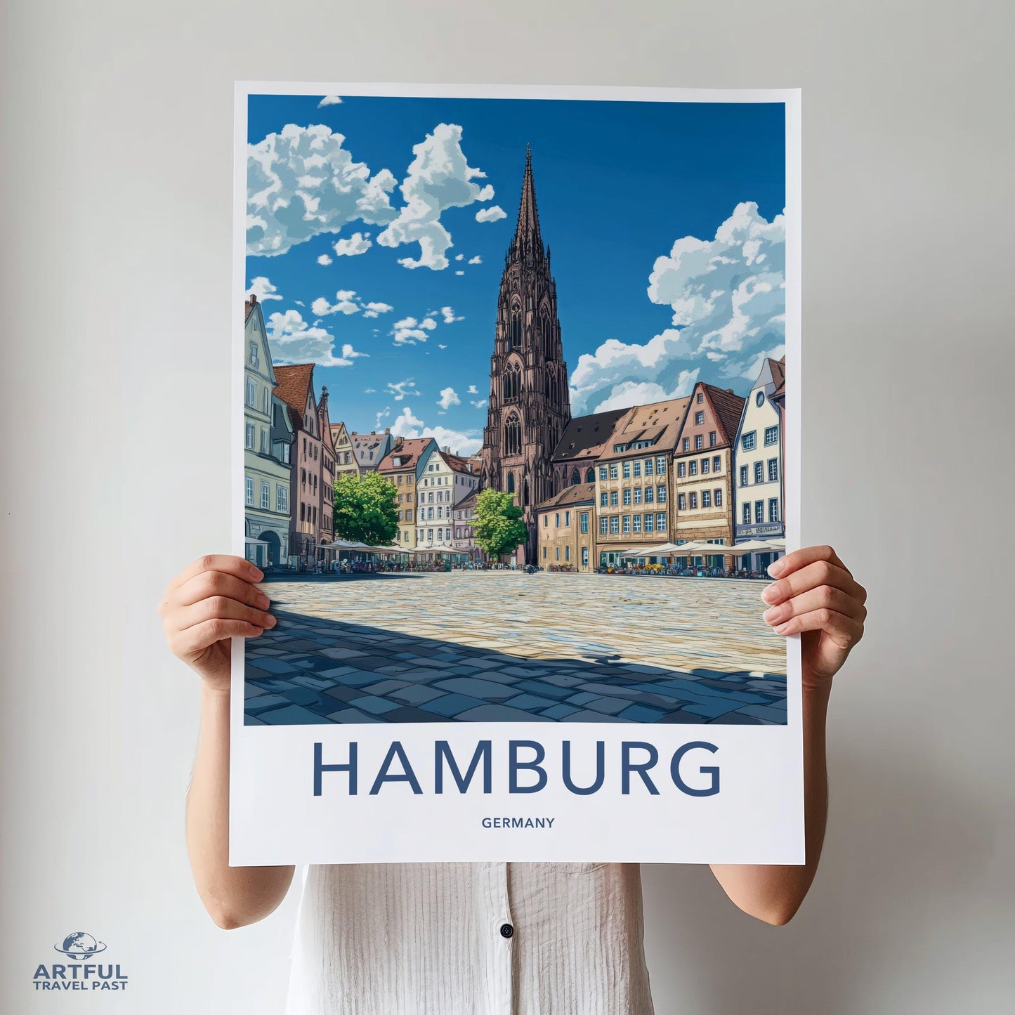 Hamburg Poster | Germany Wall Art | Europe Decor