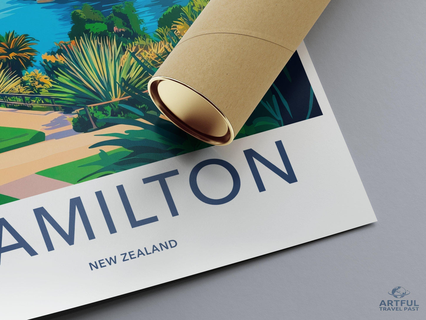 Hamilton Poster - New Zealand Wall Art