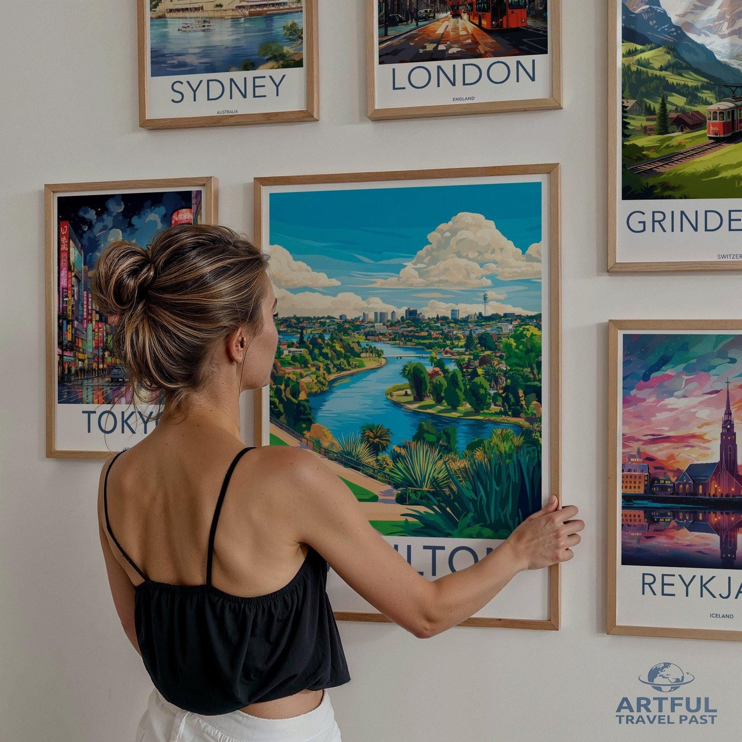 Hamilton Poster - New Zealand Wall Art