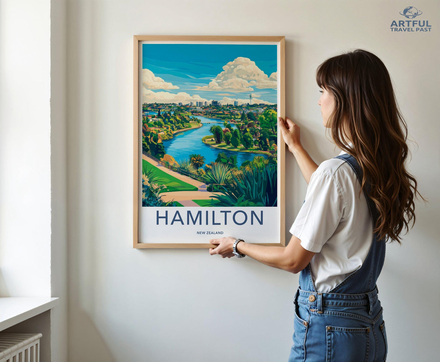 Hamilton Poster - New Zealand Wall Art
