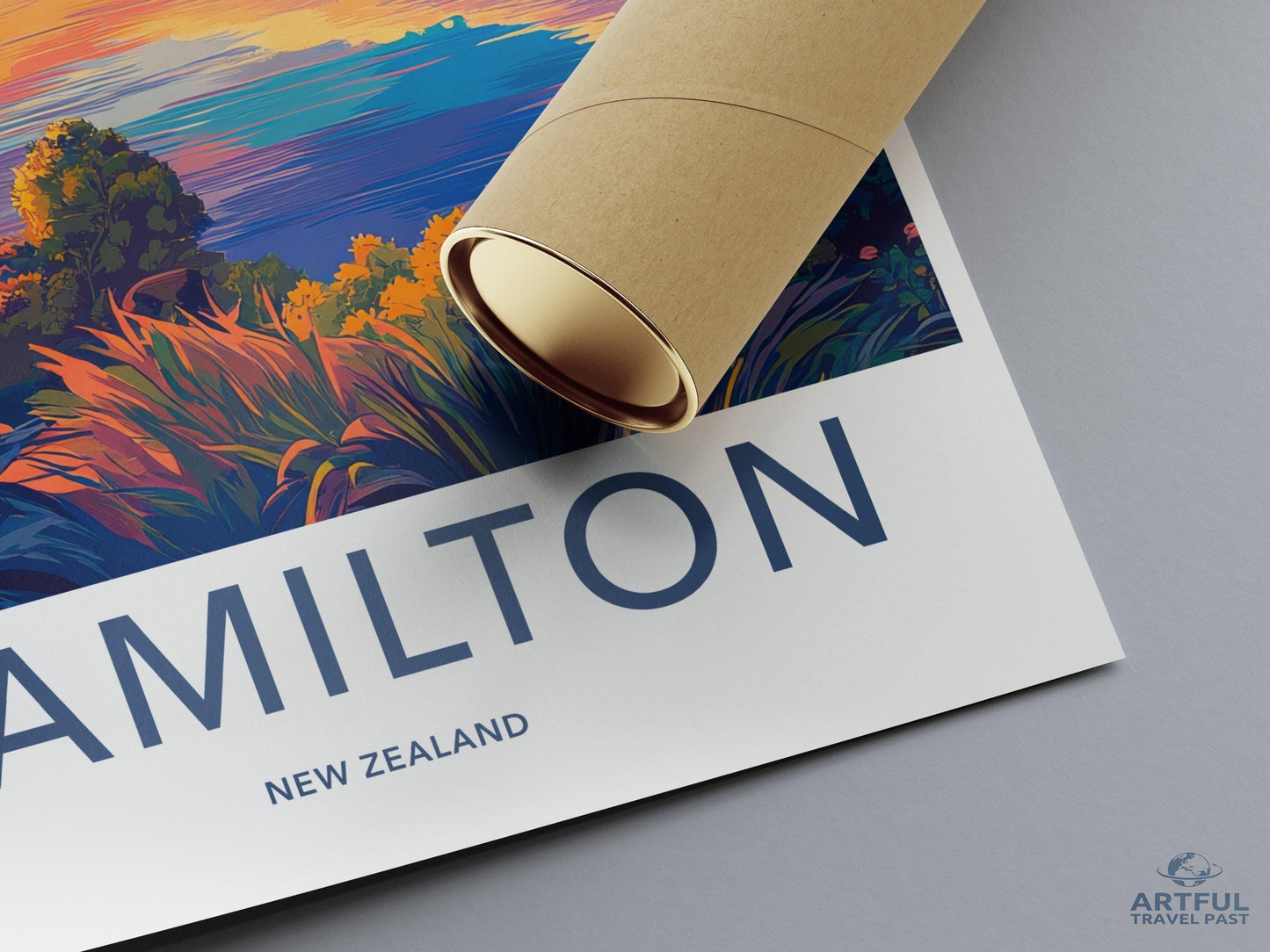 Hamilton Poster - New Zealand Wall Art