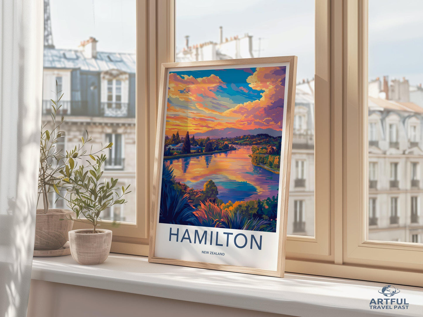 Hamilton Poster - New Zealand Wall Art